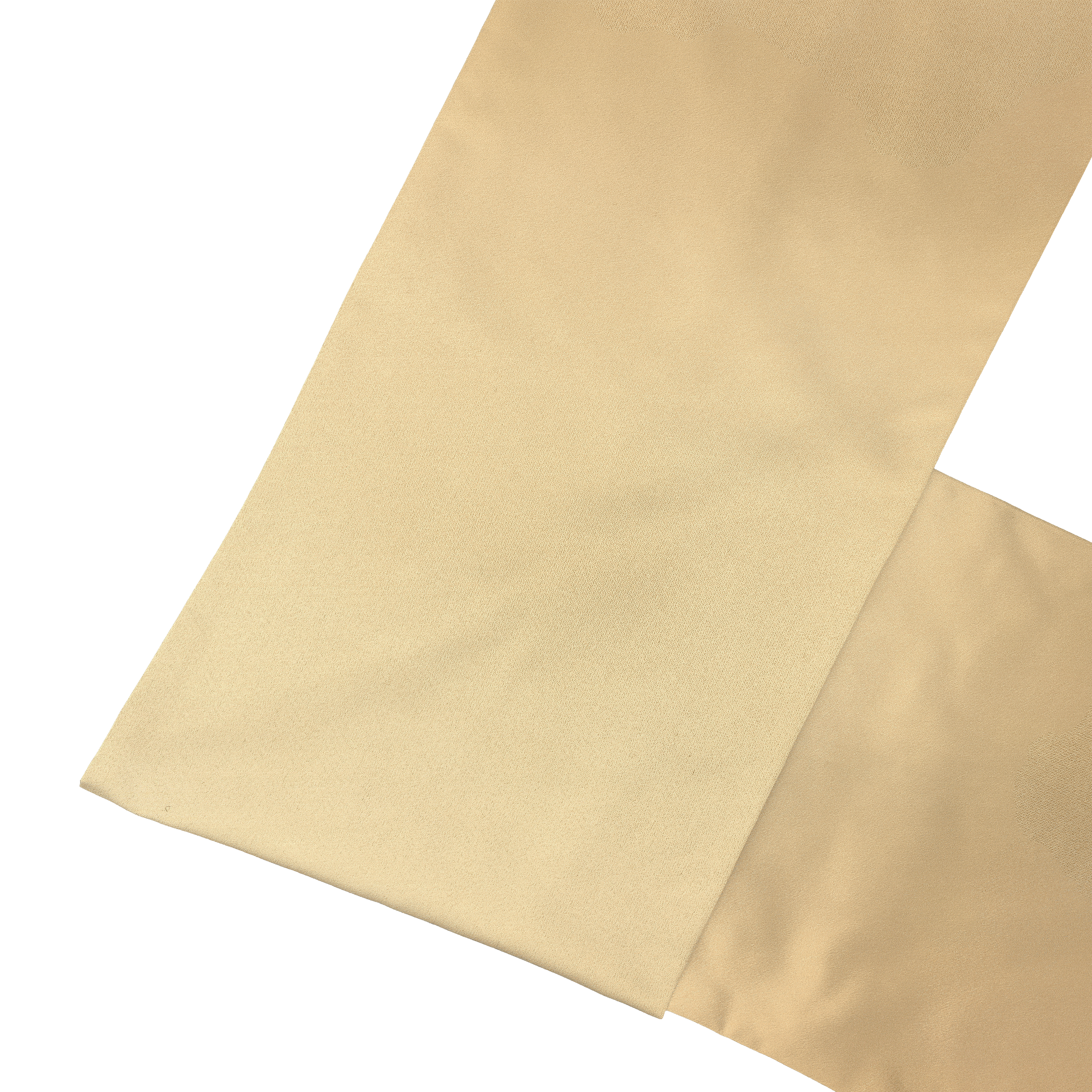 Mantelschal aus Seide, Stoff: einfarbig beige (0421)