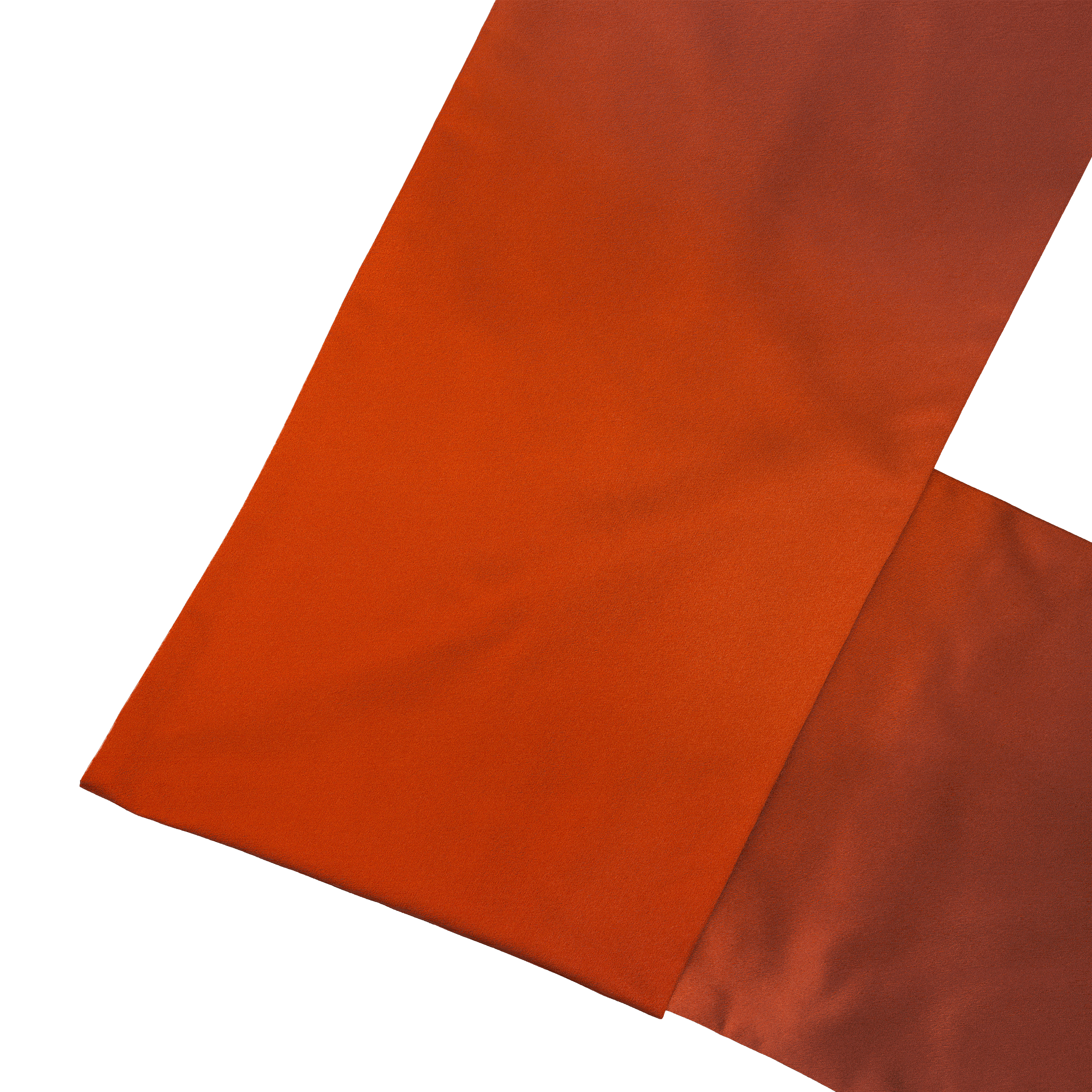 Sacco-Schal aus Seide, Stoff: einfarbig orange (0428)