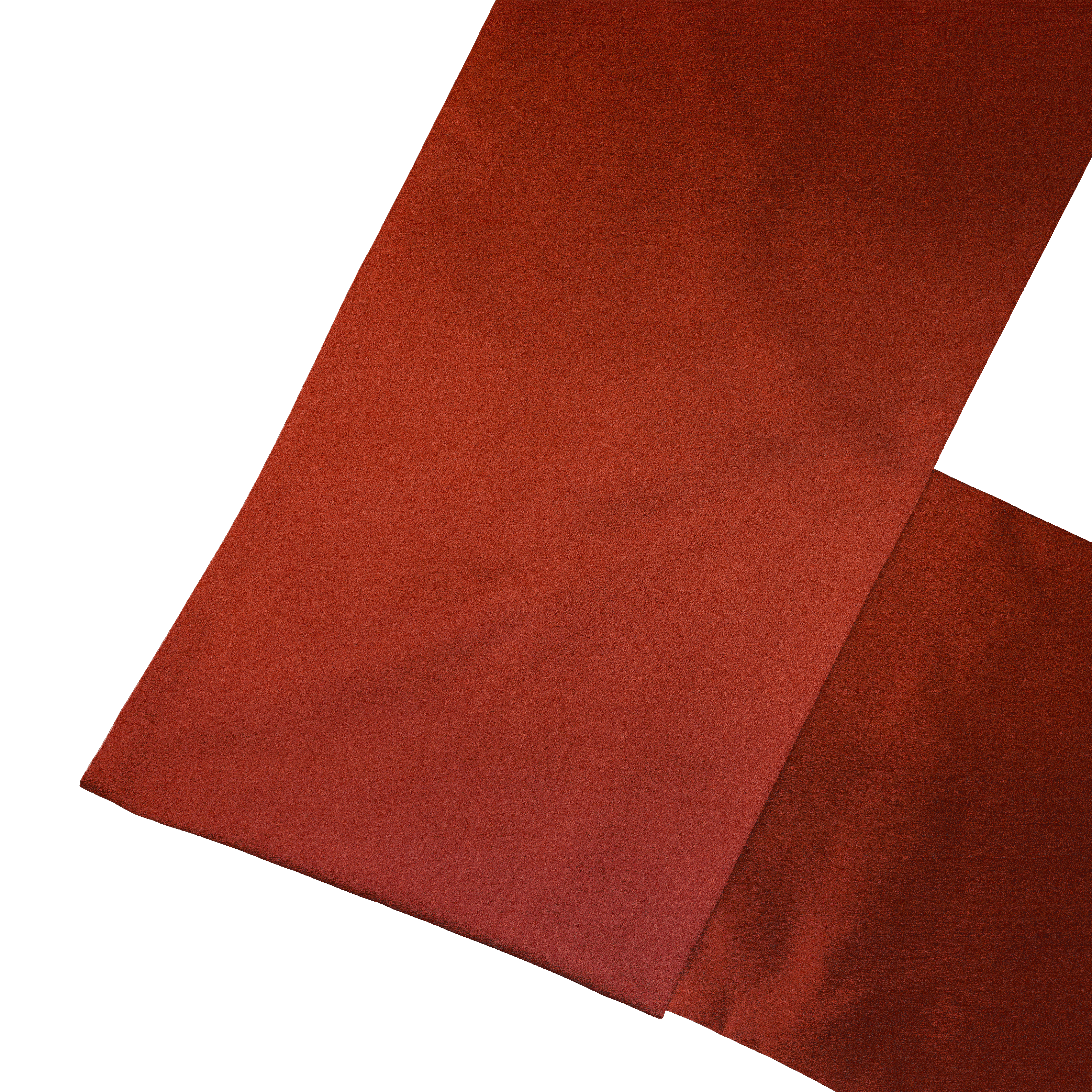 Mantelschal aus Seide, Stoff: einfarbig terracotta (0427)