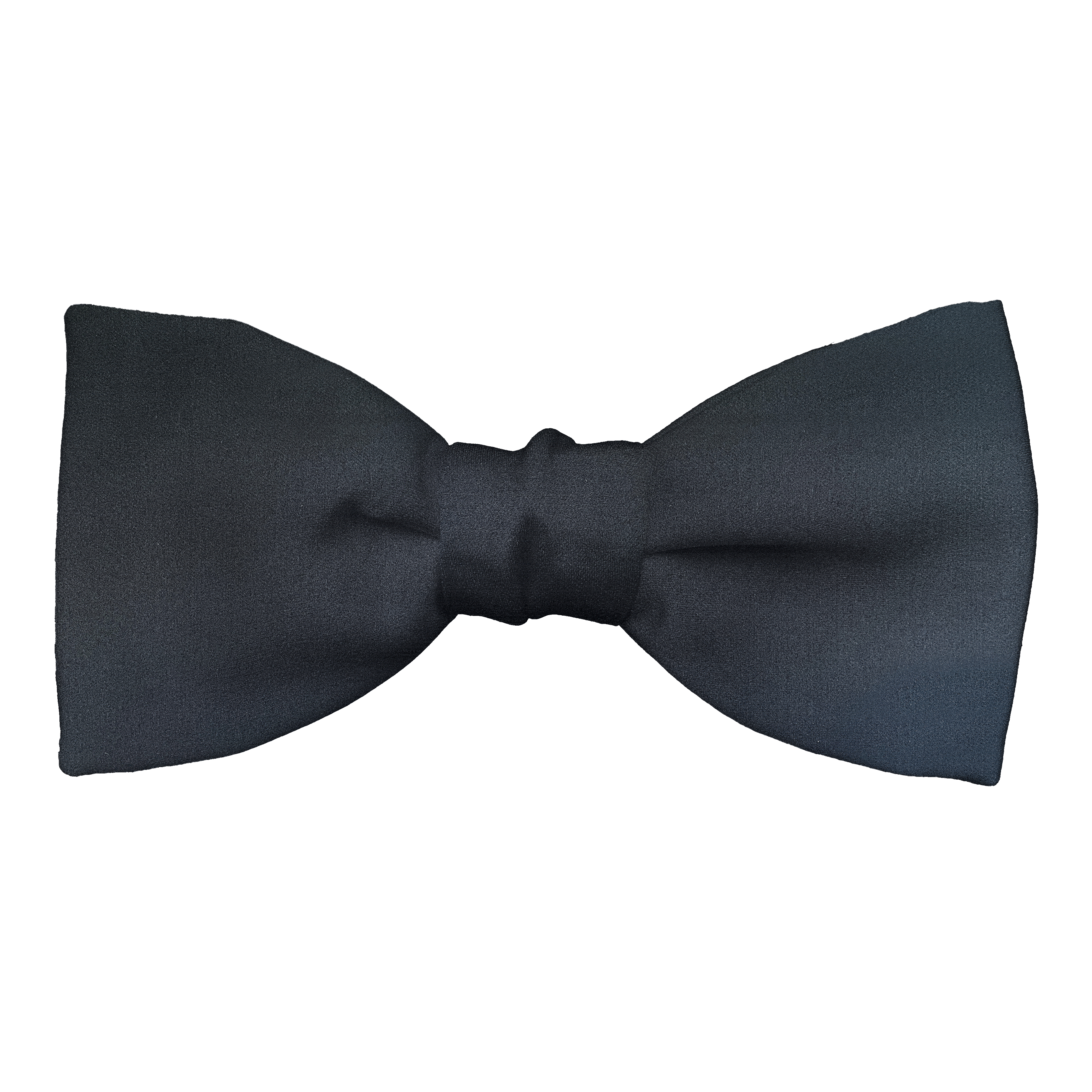 Schleife aus Seide, Form: gerade, Höhe: 50, Stoff: einfarbig schwarz (0480)