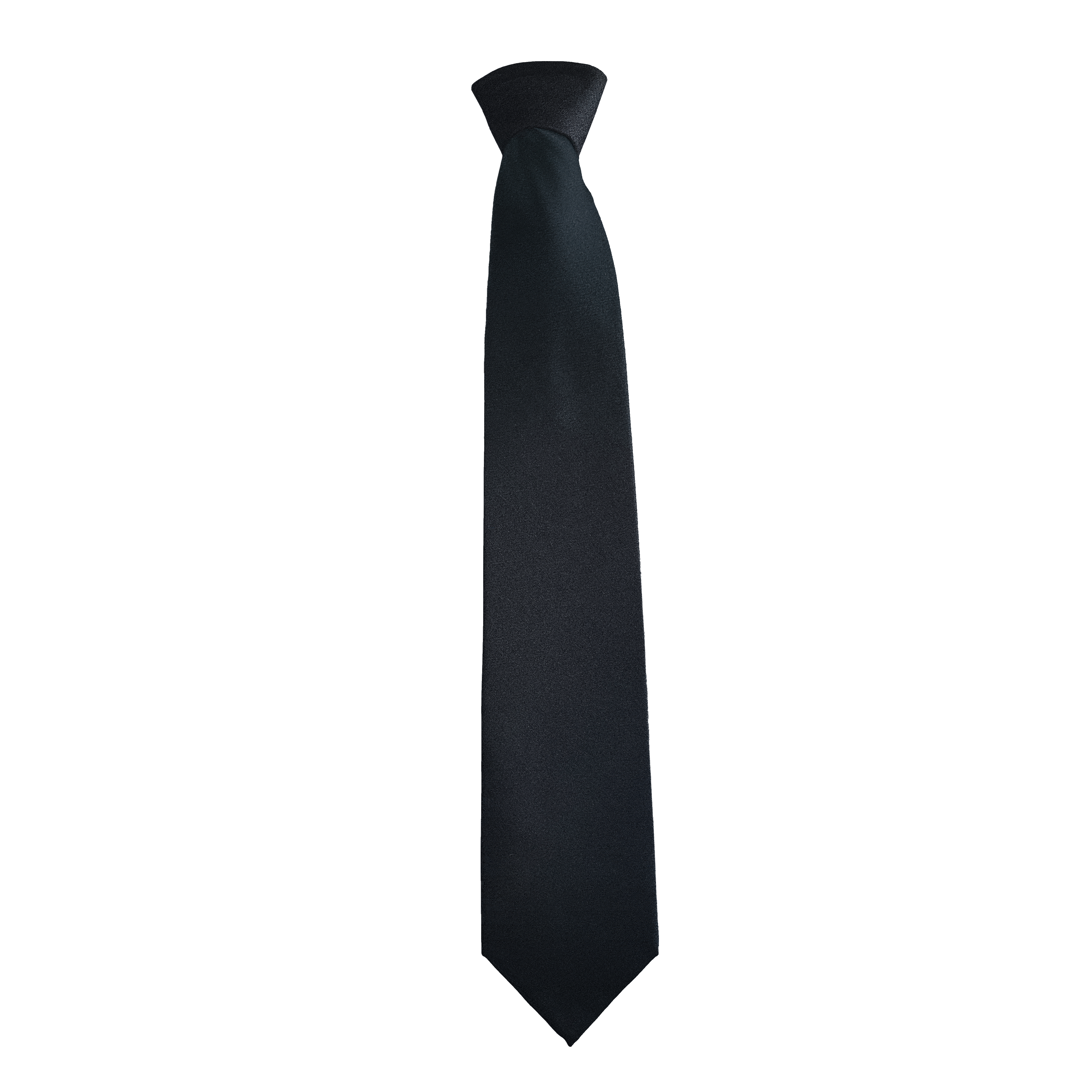 [T-85-M-04-0480] Krawatte aus Seide, Breite: 85, Stoff: einfarbig schwarz (0480) (Standardlänge (150))
