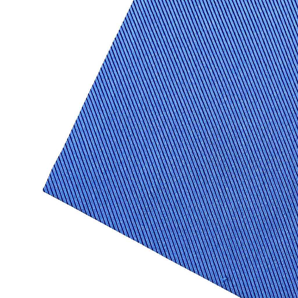 [PS-S300-09-0933] Ziertuch aus Seide, 30 x 30 cm, Stoff: gerippt in königsblau-schwarz (0933)