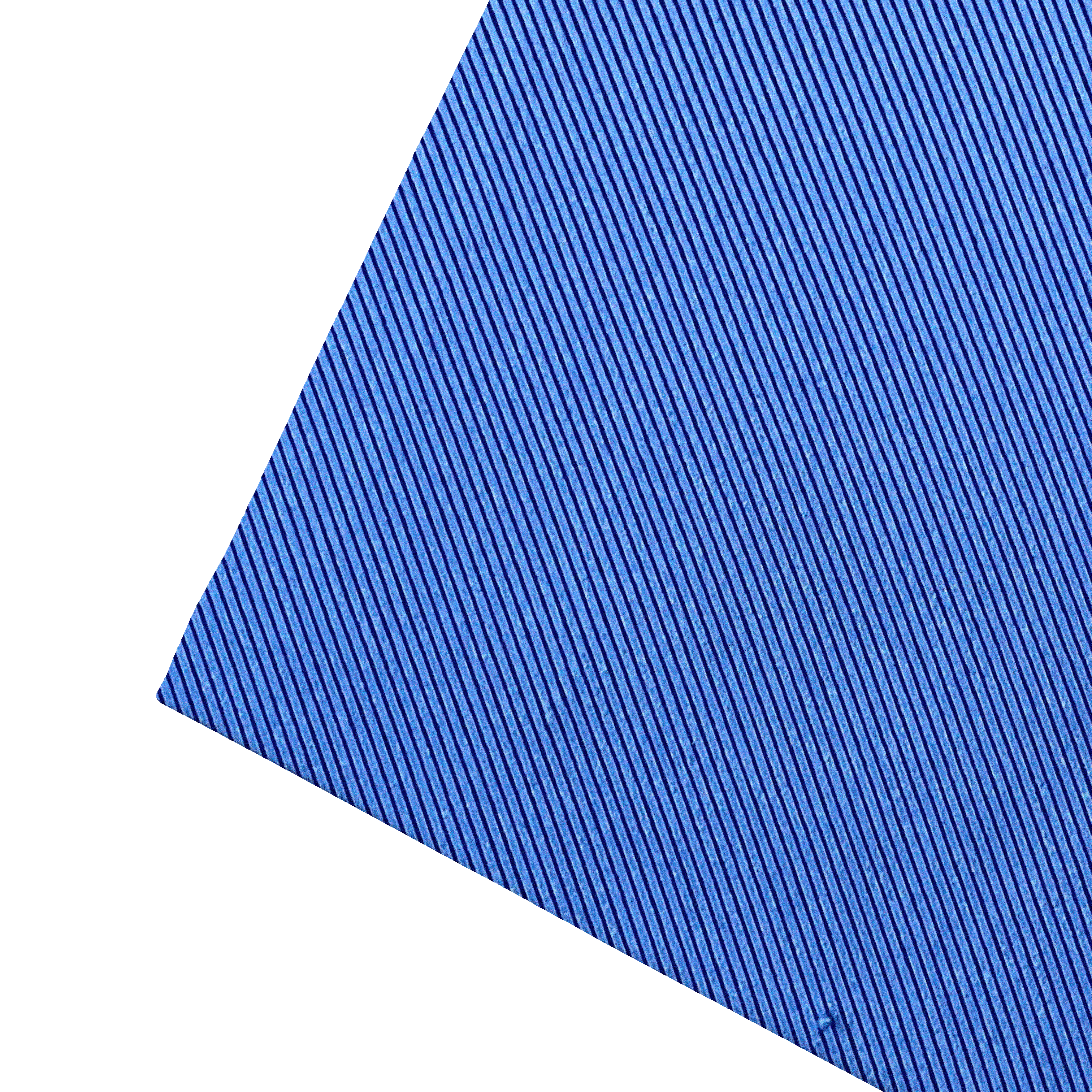Ziertuch aus Seide, 30 x 30 cm, Stoff: gerippt in königsblau-schwarz (0933)