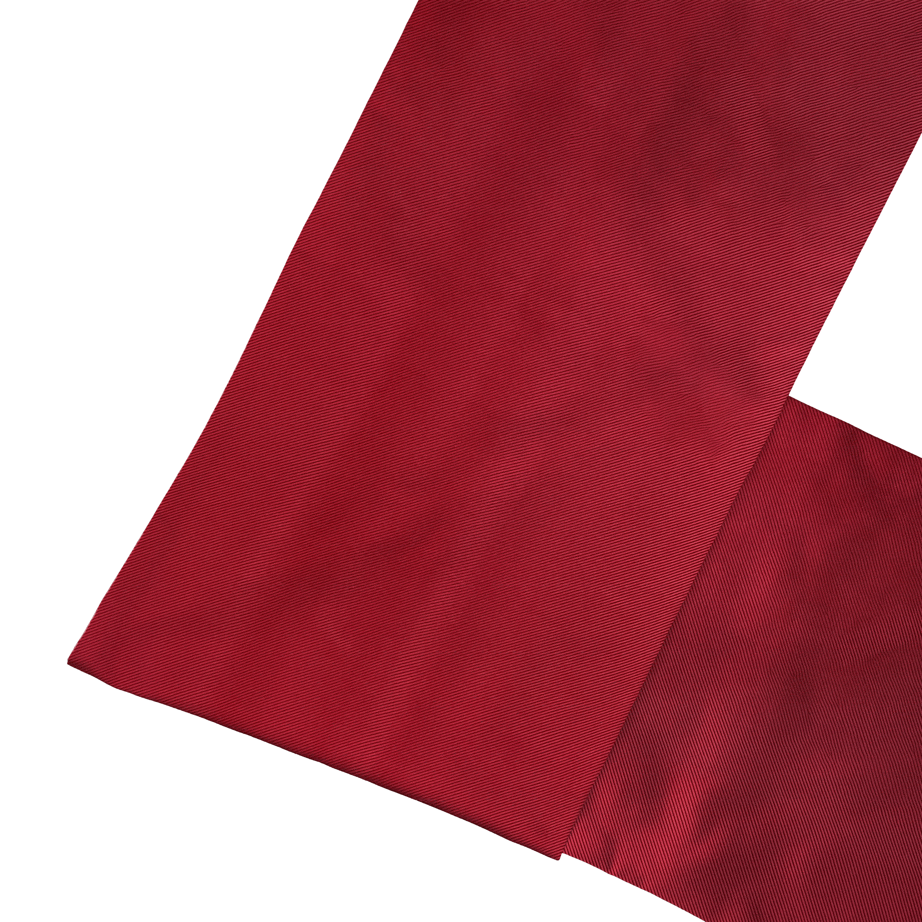 [SC-F-165-09-0944] Fiorentina-Schal aus Seide, Stoff: gerippt in rot-schwarz (0944) (165 cm)