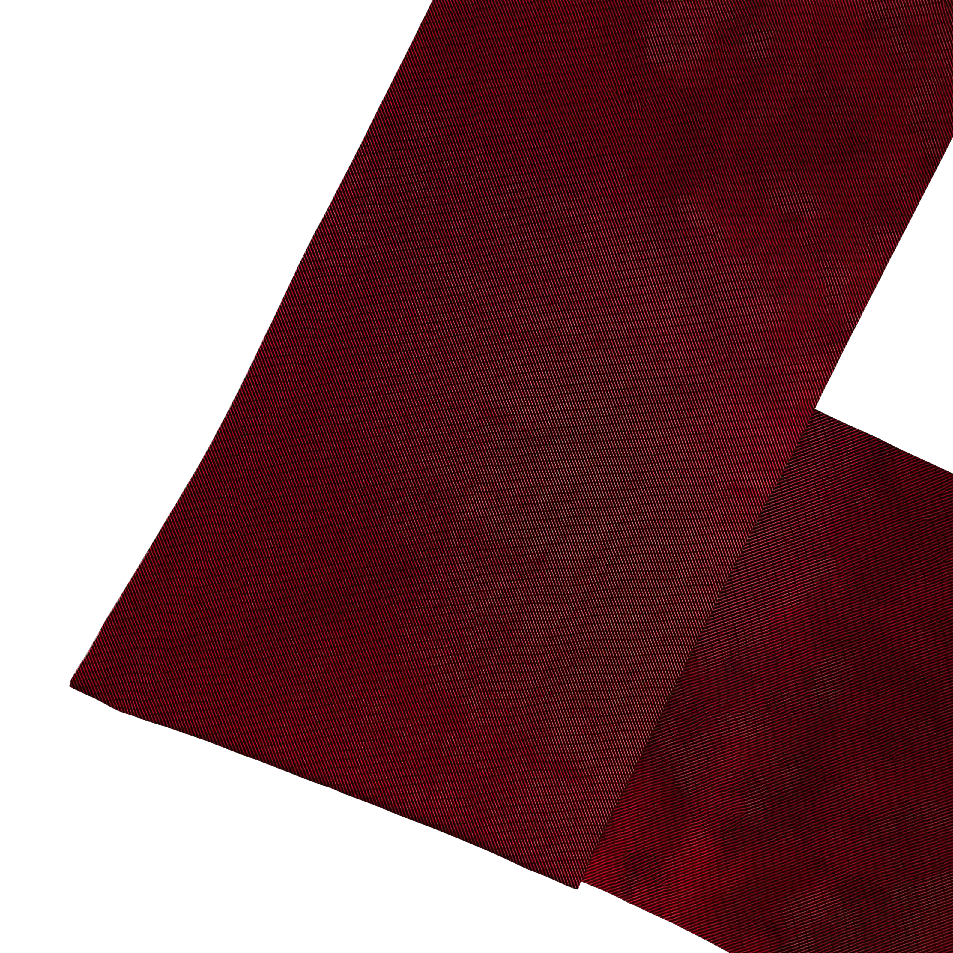 [SC-C-158-09-0945] Mantelschal aus Seide, Stoff: gerippt in schwarz-rot (0945) (158 cm)