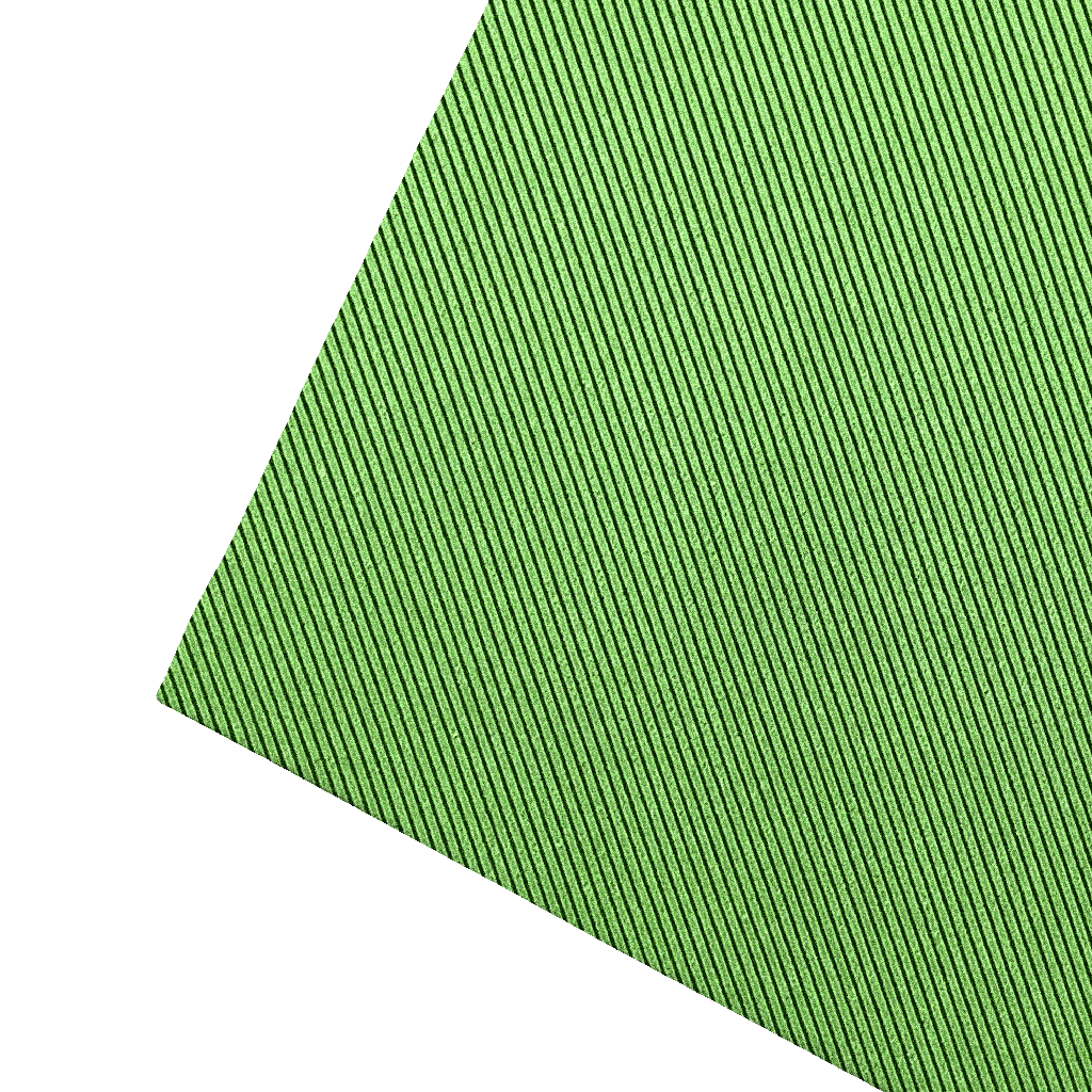[PS-S300-09-0965] Ziertuch aus Seide, 30 x 30 cm, Stoff: gerippt in grün-schwarz (0965)