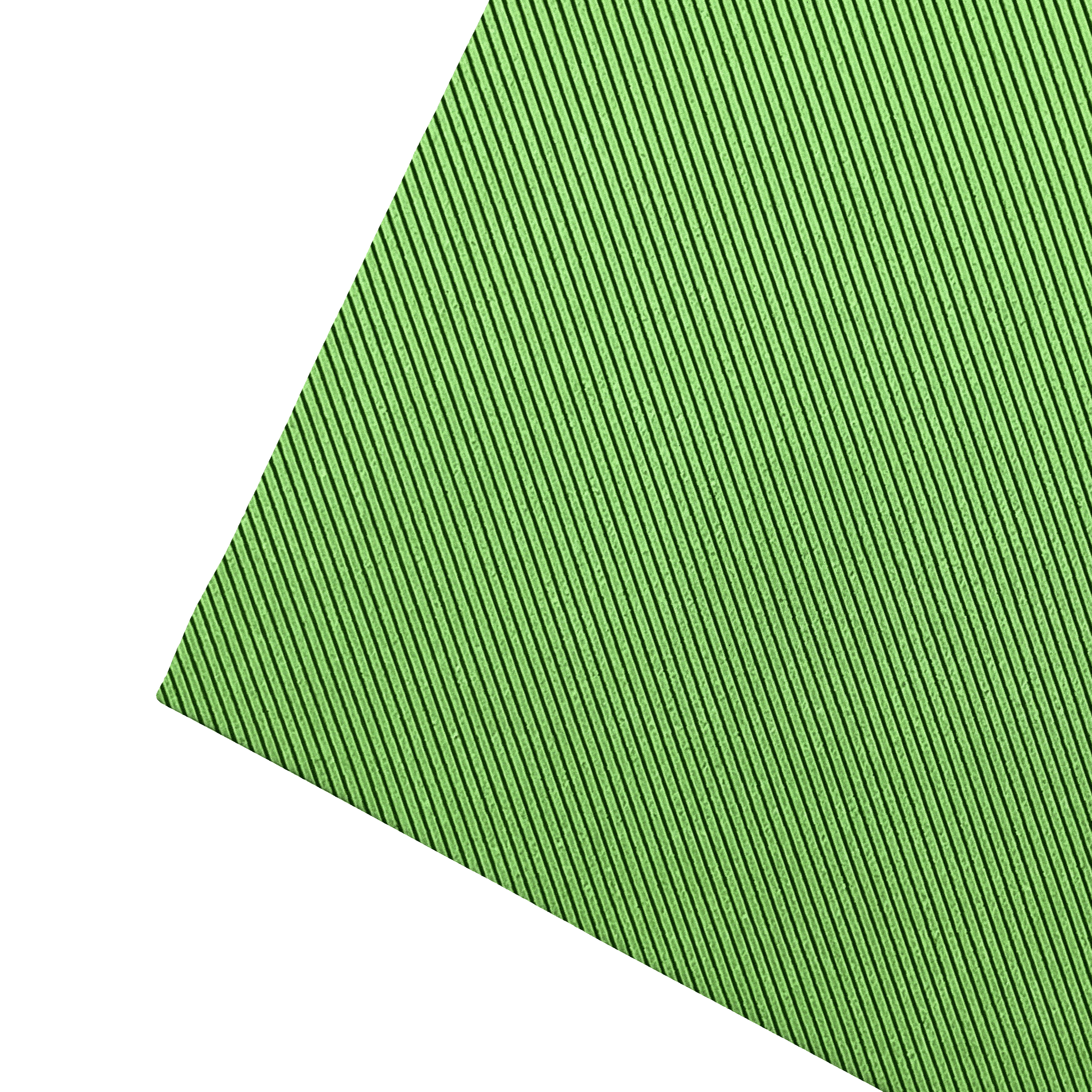 Ziertuch aus Seide, 30 x 30 cm, Stoff: gerippt in grün-schwarz (0965)