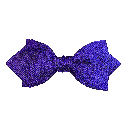 Schleife aus Seide, Form: spitz, Höhe: 60, Stoff: einfarbig lila (0477)