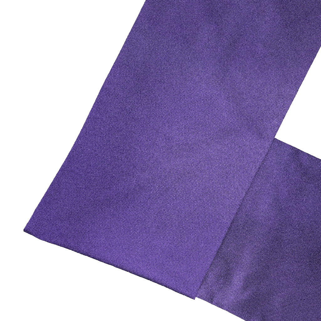 [SC-S-138-09-0975] Sacco-Schal aus Seide, Stoff: gerippt in lila-schwarz (0975) (138 cm)