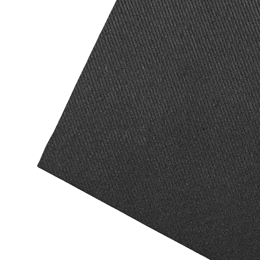 [PS-S300-09-0980] Ziertuch aus Seide, 30 x 30 cm, Stoff: gerippt in schwarz (0980)