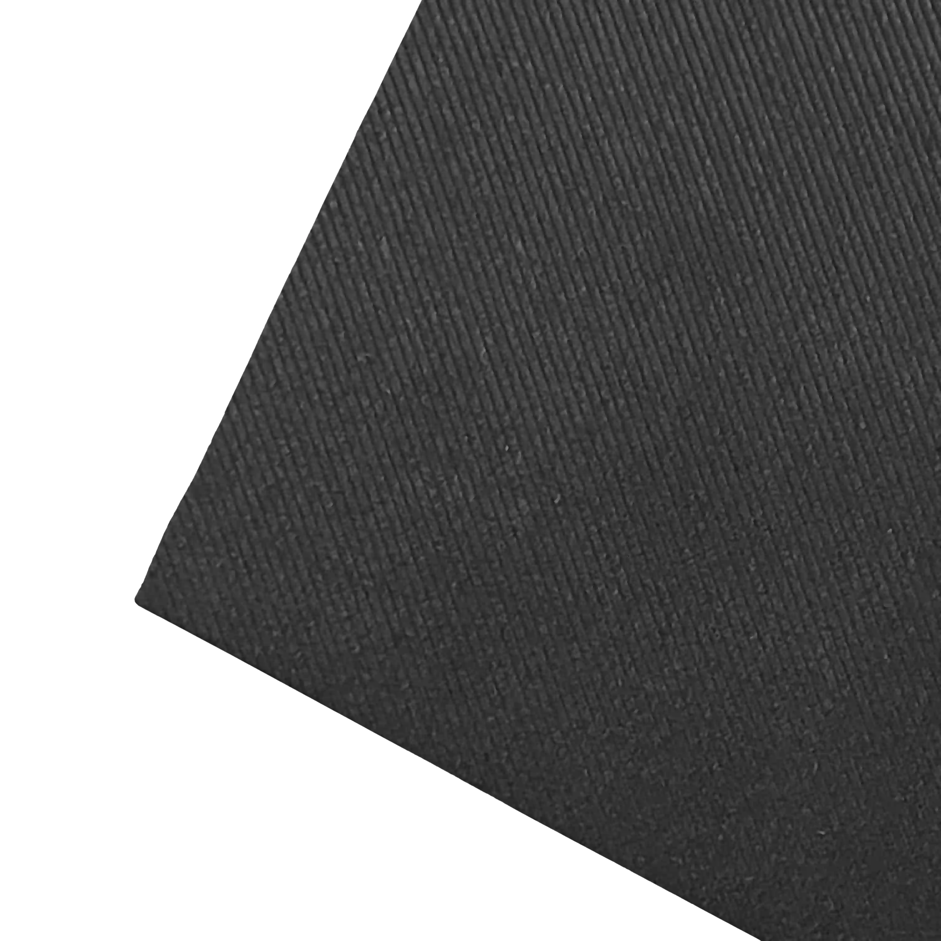 Ziertuch aus Seide, 30 x 30 cm, Stoff: gerippt in schwarz (0980)