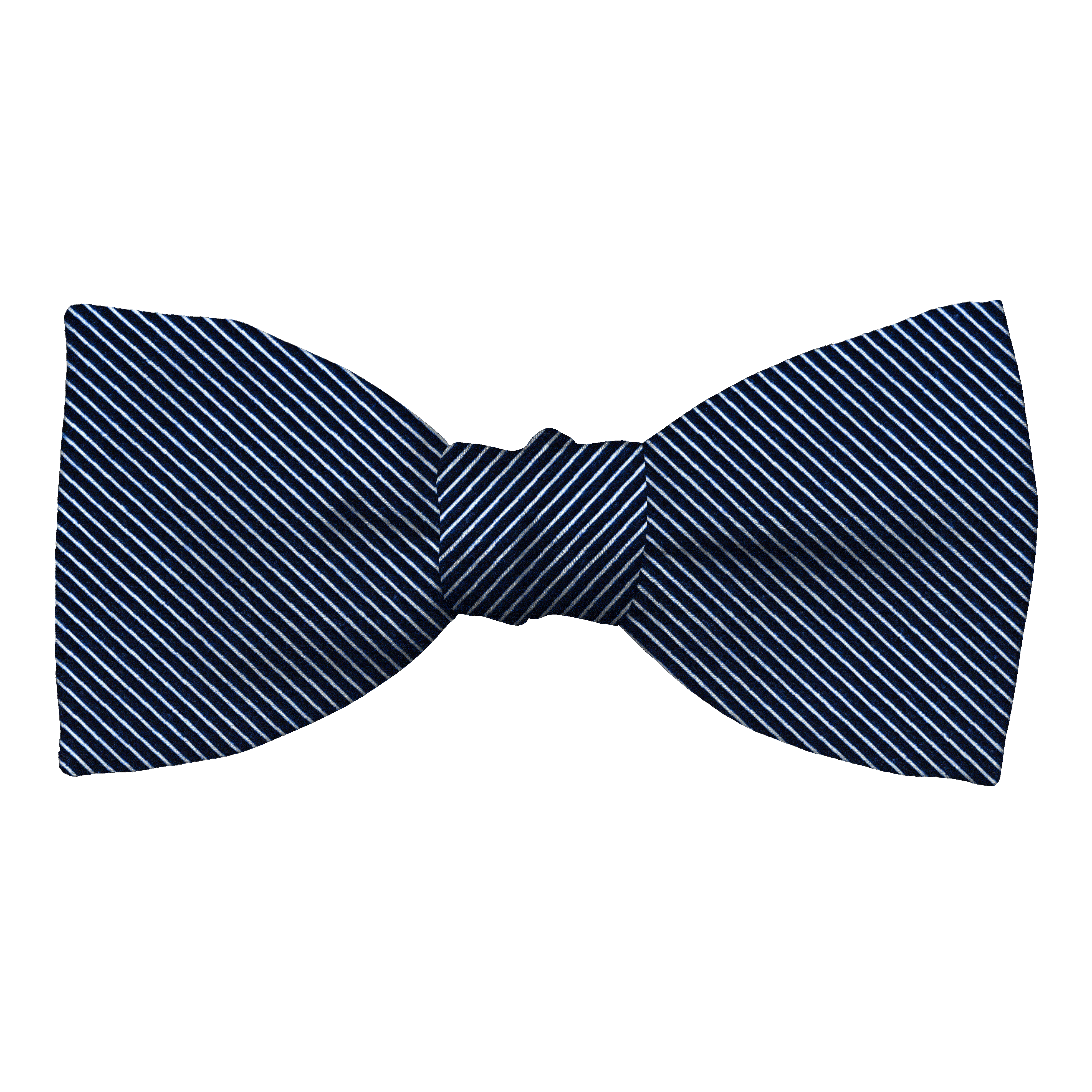 Schleife aus Seide, Form: gerade, Höhe: 50, Stoff: gerippt in schwarz-blau (0935)