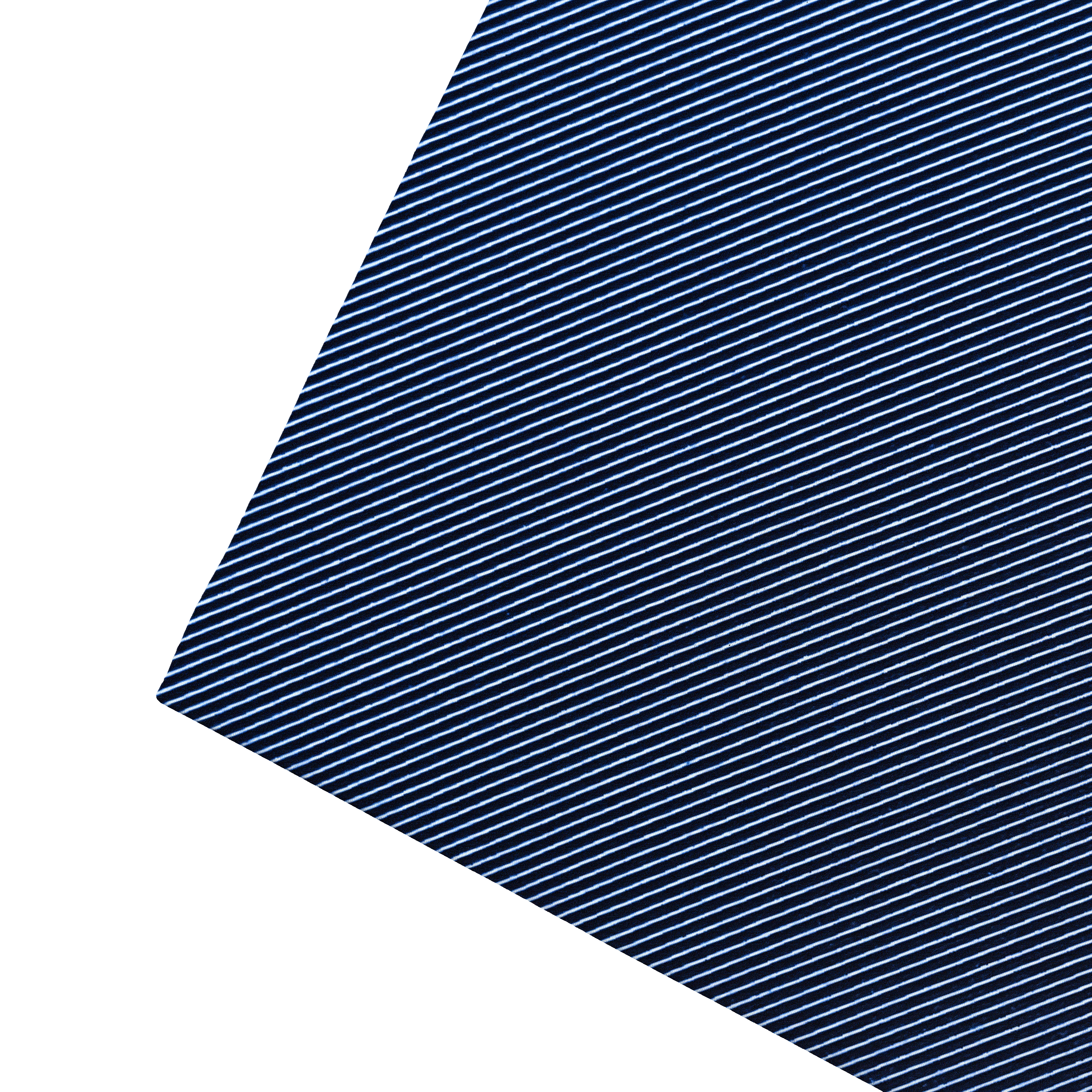 Ziertuch aus Seide, 30 x 30 cm, Stoff: gerippt in schwarz-blau (0935)