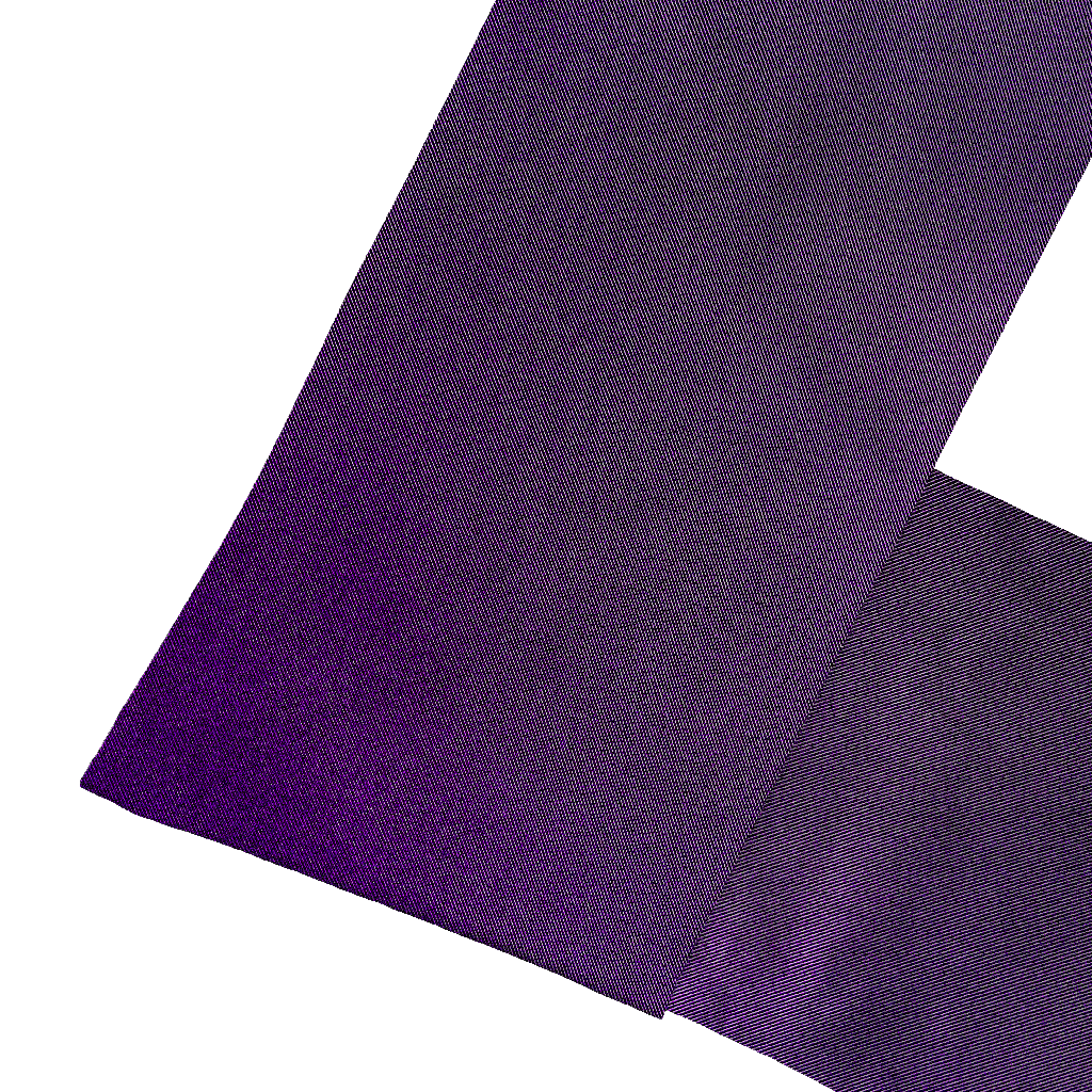 [SC-F-165-09-0977] Fiorentina-Schal aus Seide, Stoff: gerippt in schwarz-lila (0977) (165 cm)
