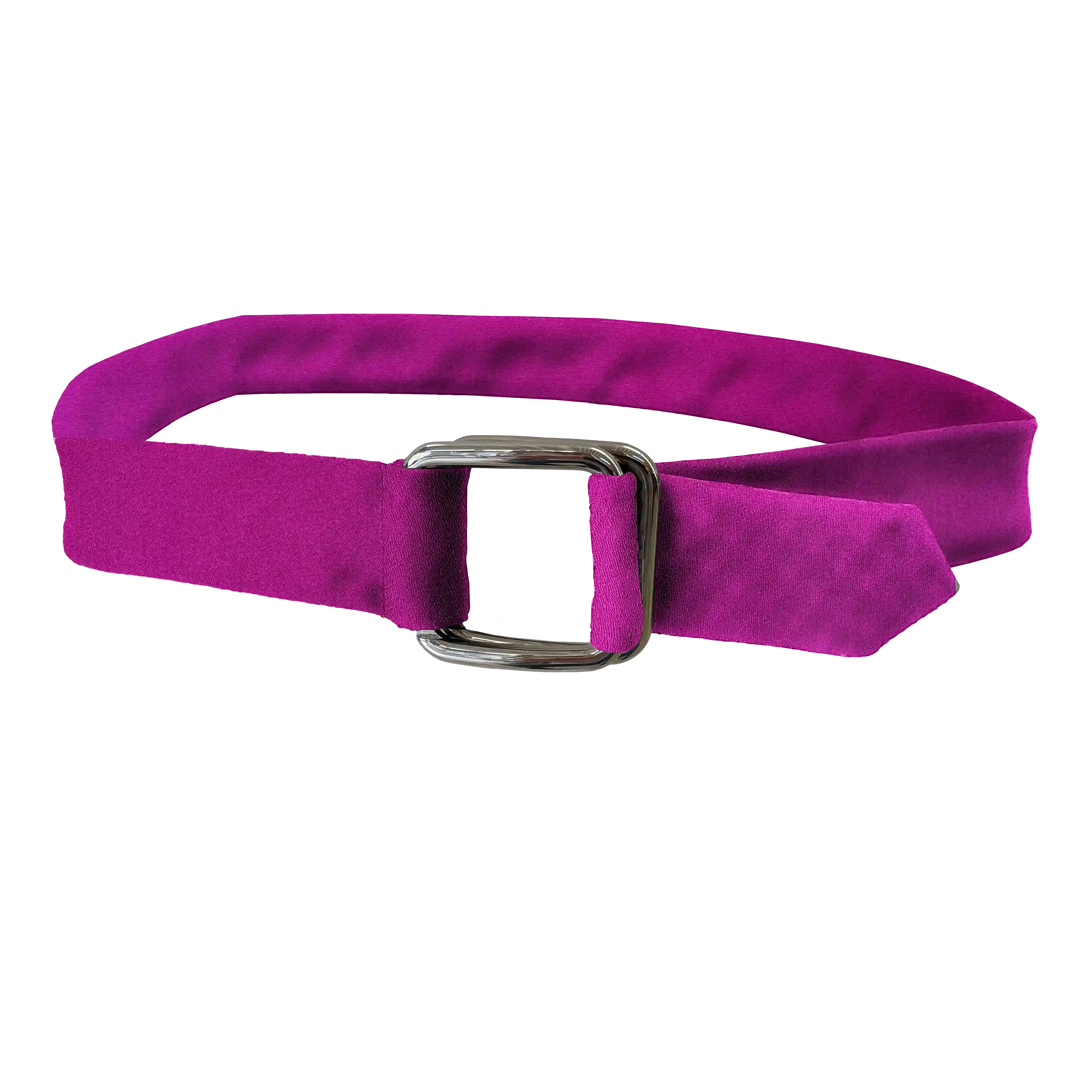 Gürtel aus Seide, Stoff: einfarbig magenta (0443)