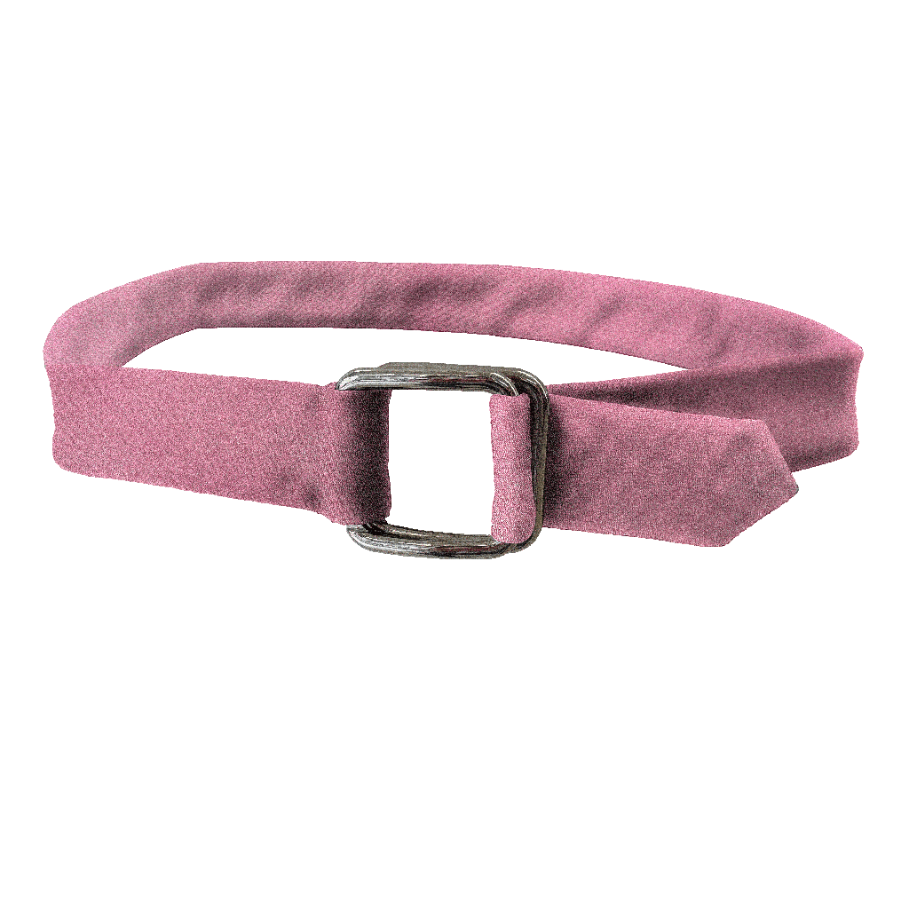 [BE-I-04-0442] Gürtel aus Seide, Stoff: einfarbig rosa (0442)