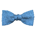 Schleife aus Seide, Form: gerade, Höhe: 50, Stoff: einfarbig himmelblau (0432)