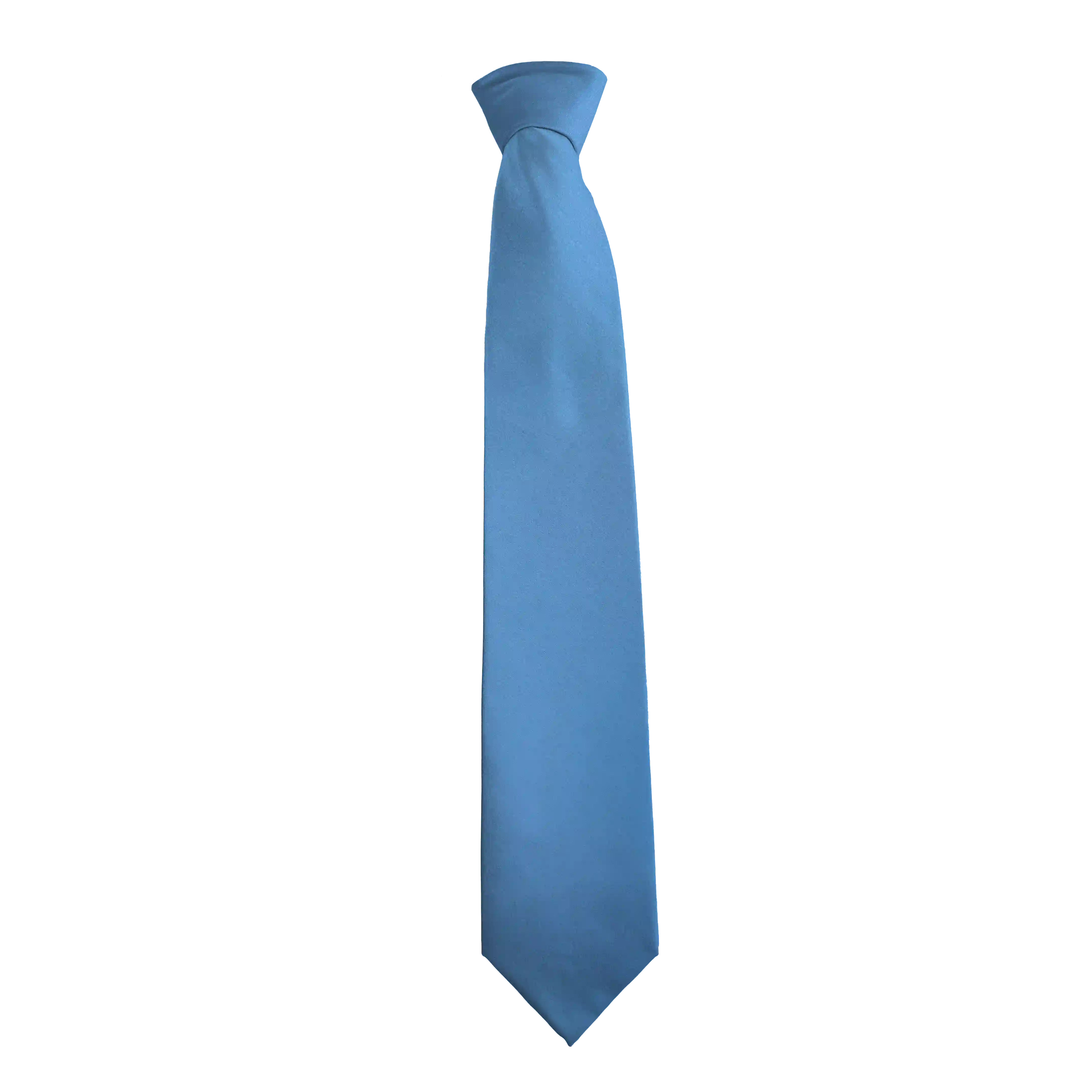 Krawatte aus Seide, Breite: 85 mm, Stoff: einfarbig himmelblau (0432)