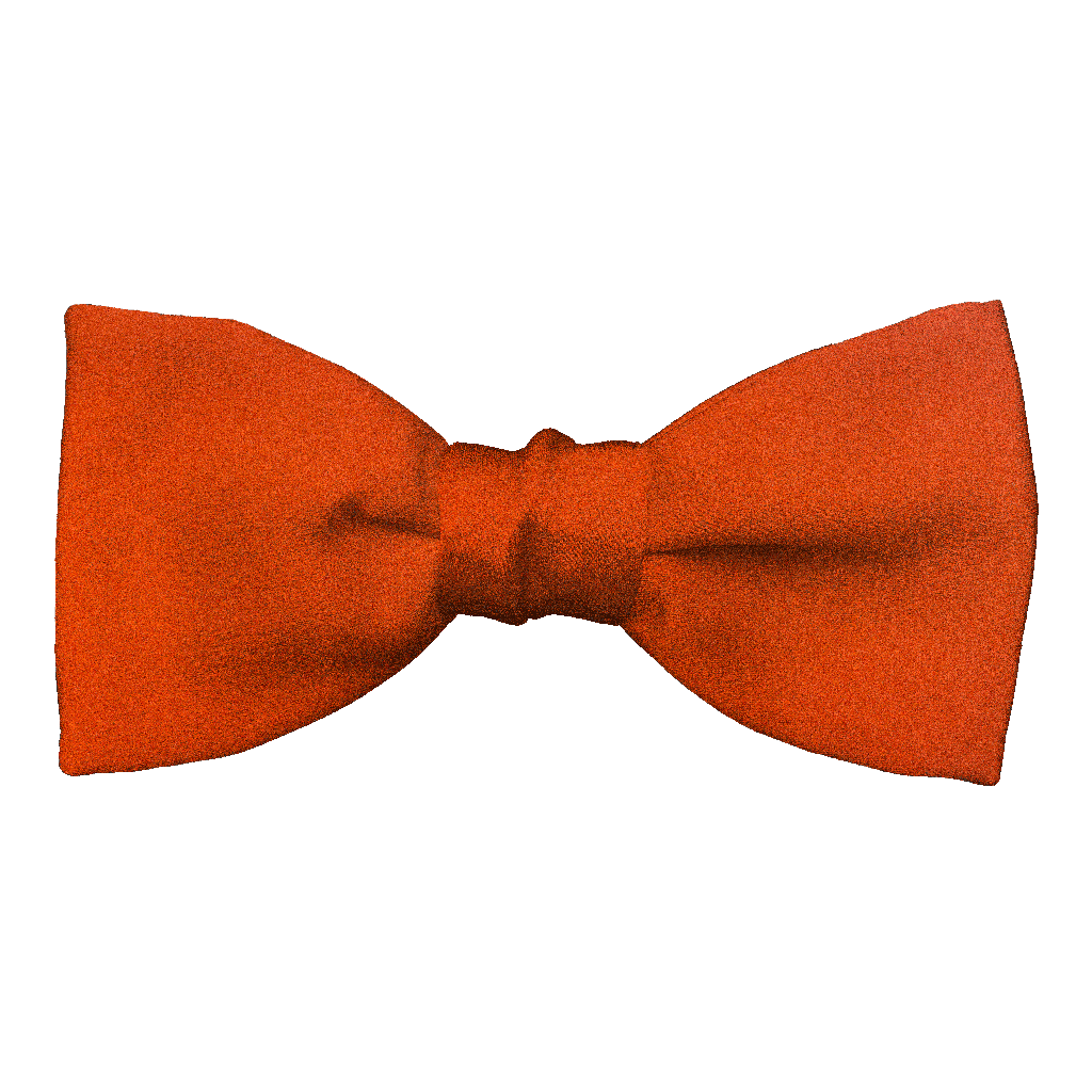 [BT-S-50-E-04-0428] Schleife aus Seide, Form: gerade, Höhe: 50, Stoff: einfarbig orange (0428) (EASY: vorgebunden mit verstellbarer Größe)