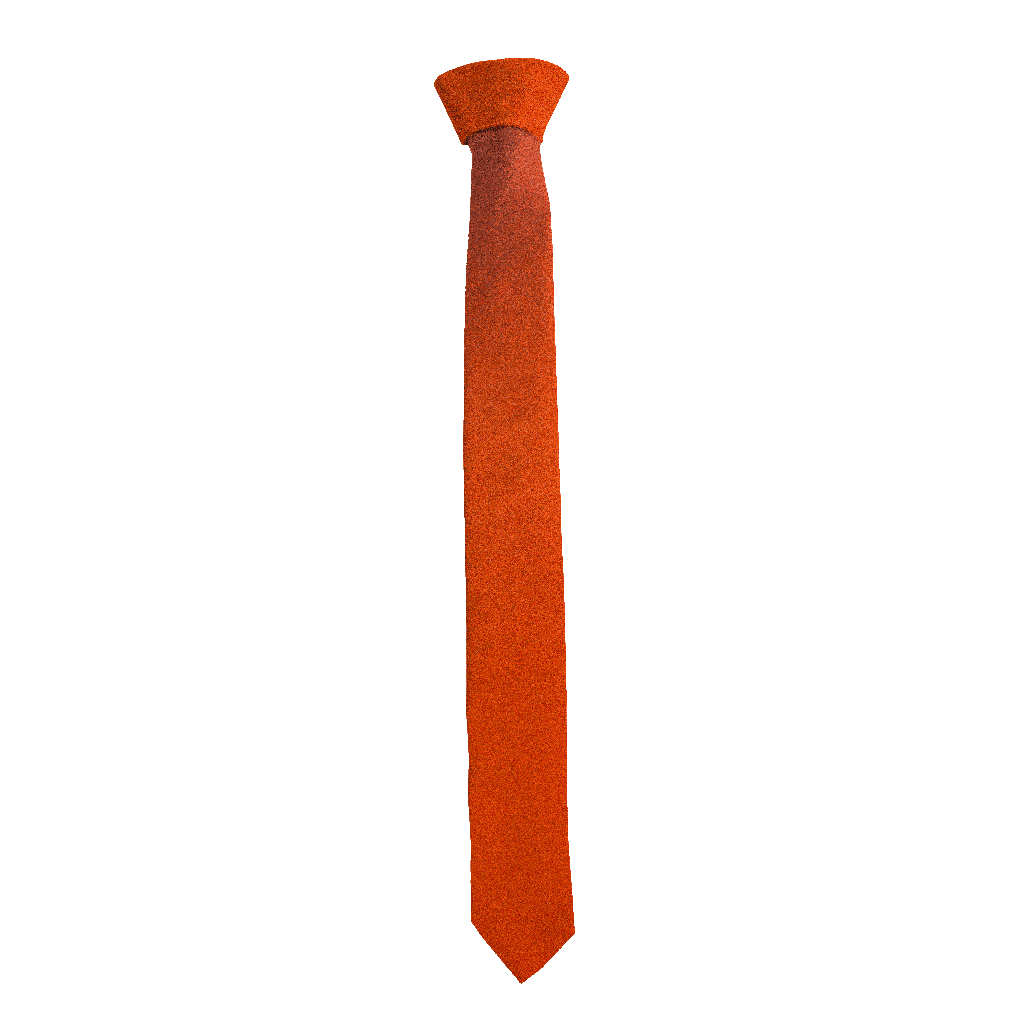 [T-55-M-04-0428] Krawatte aus Seide, Breite: 55, Stoff: einfarbig orange (0428) (Standardlänge (150))