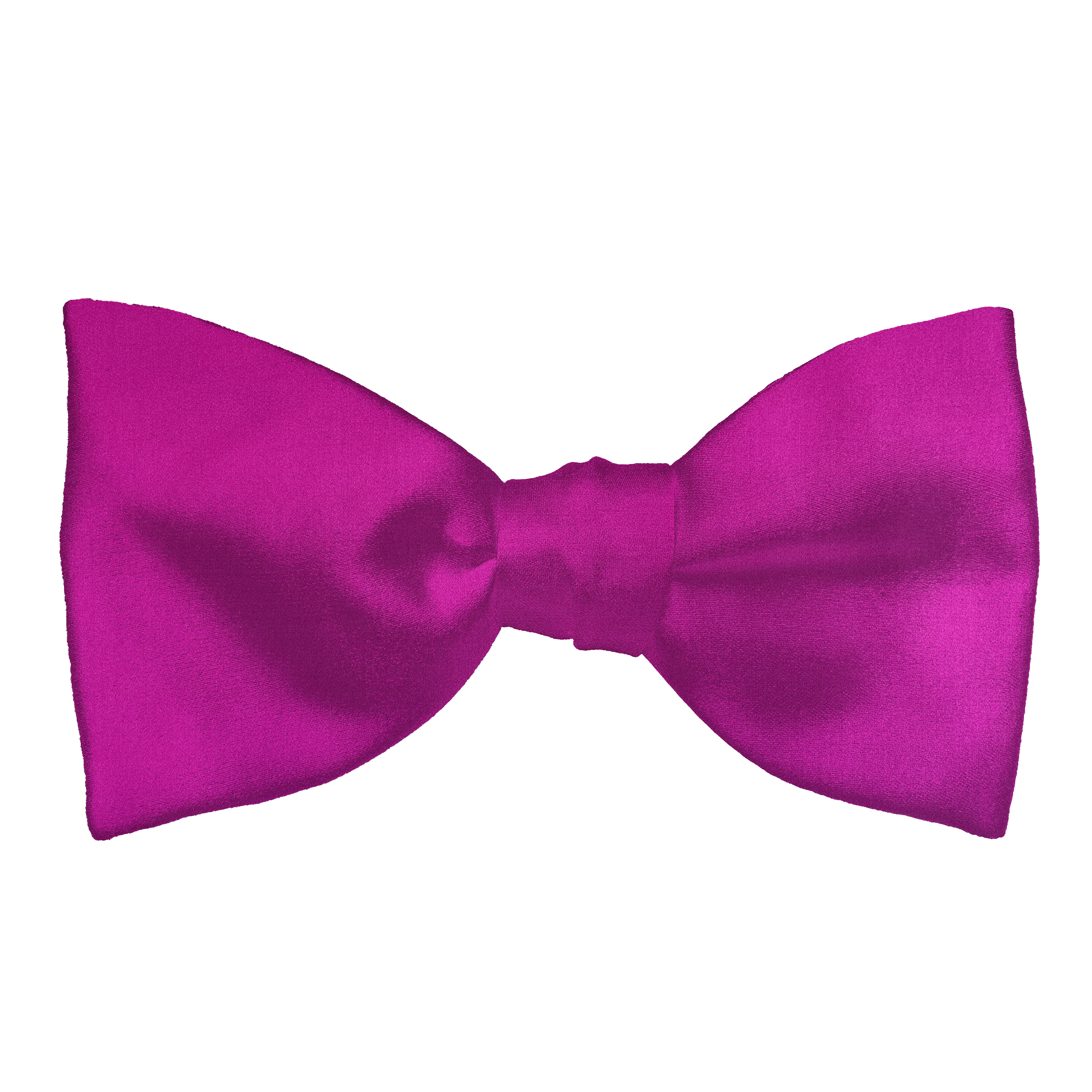 Schleife aus Seide, Form: gerade, Höhe: 65, Stoff: einfarbig magenta (0443)