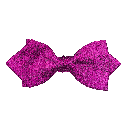 Schleife aus Seide, Form: spitz, Höhe: 60, Stoff: einfarbig magenta (0443)