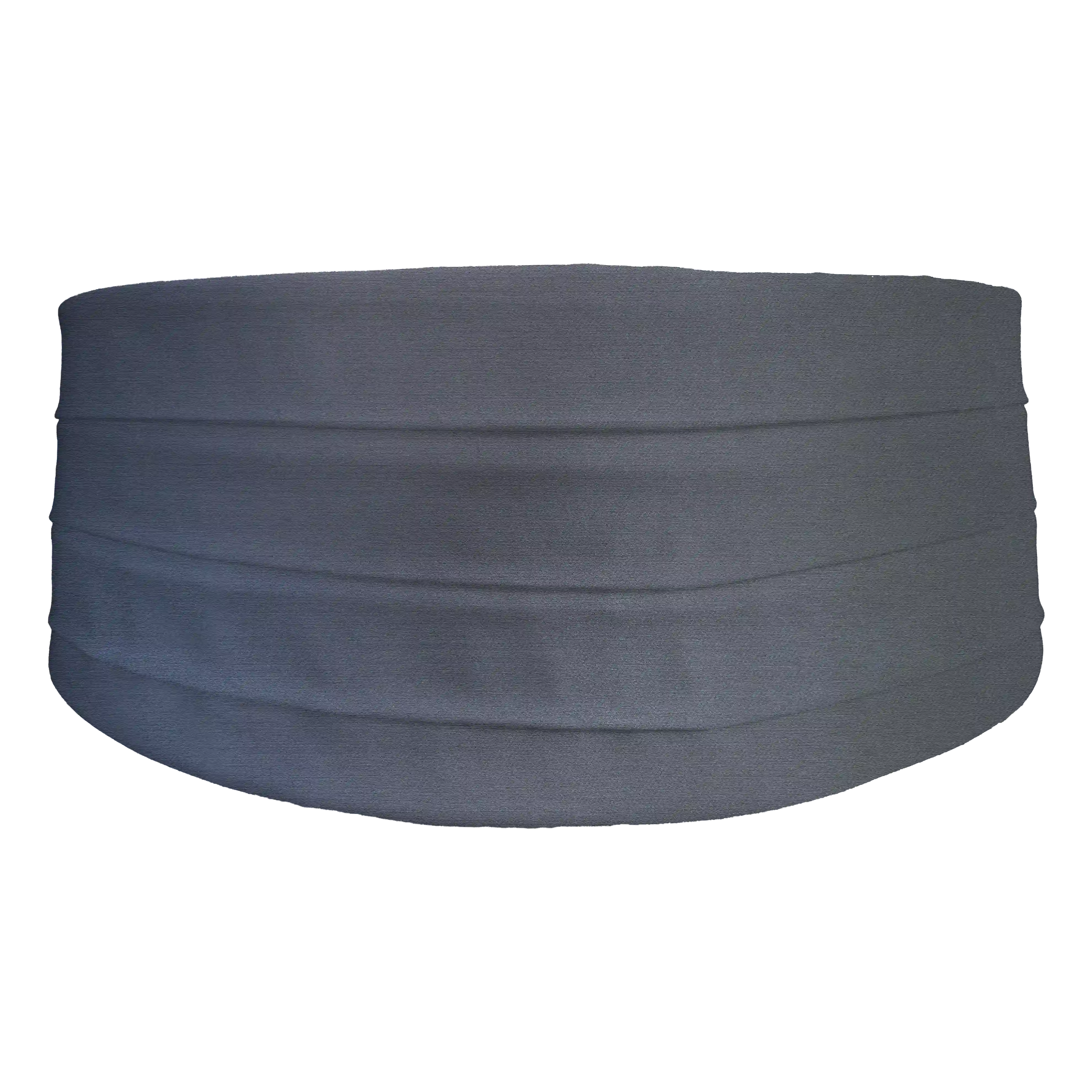 [CB-XS-04-0457] cummerbund from silk, fabric: unicoloured grey (0457) (XS)