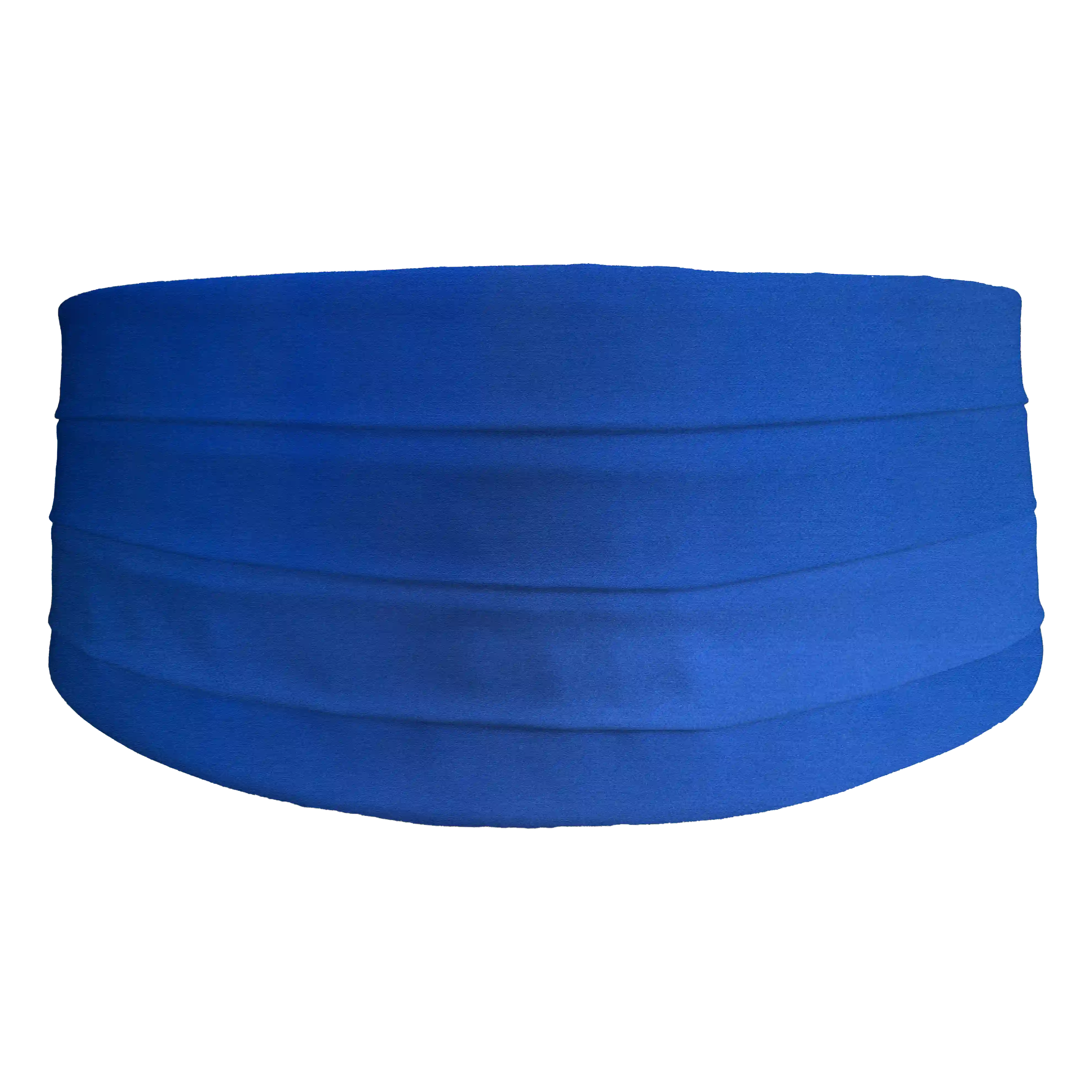 [CB-XS-04-0435] cummerbund from silk, fabric: unicoloured royal blue (0435) (XS)