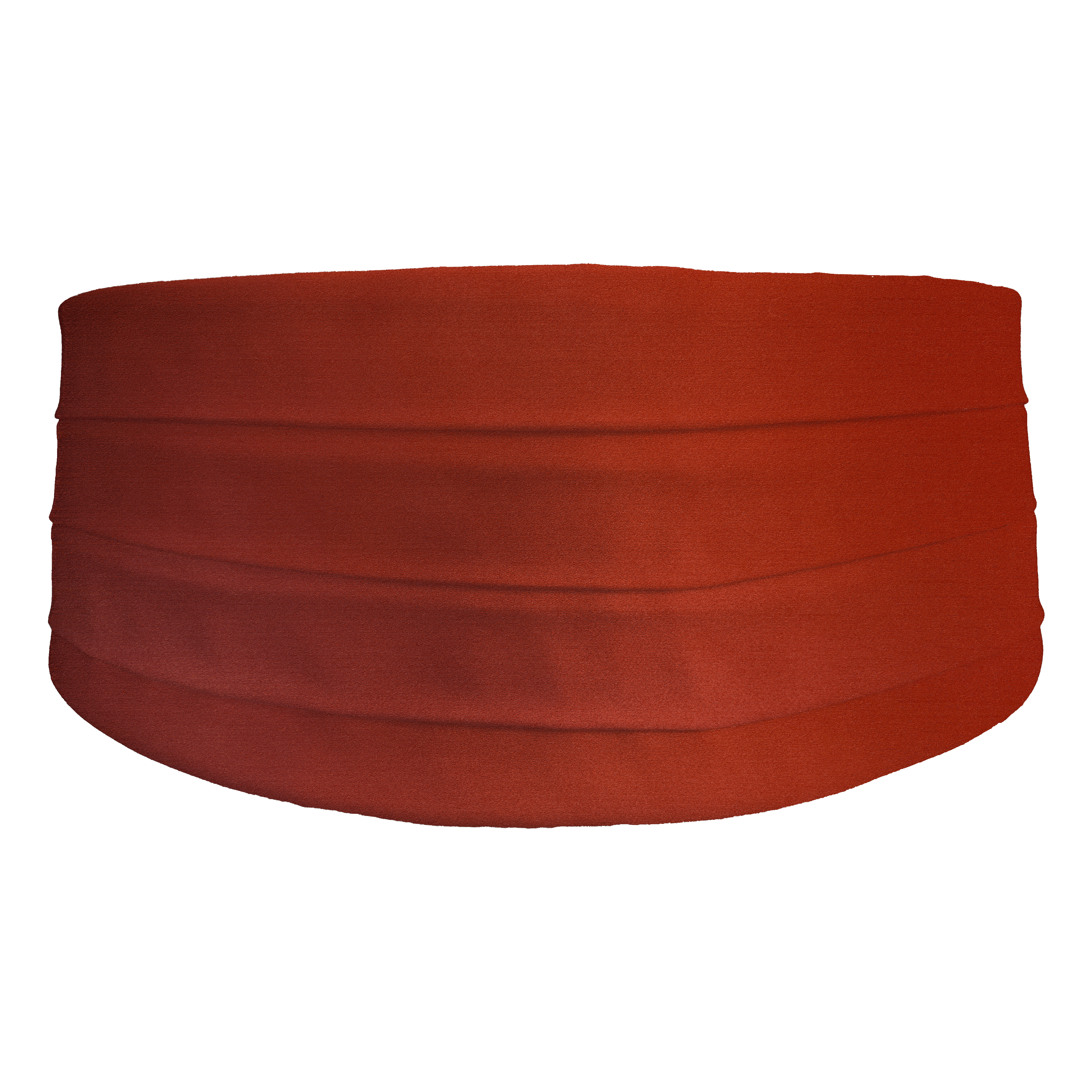 Kummerbund aus Seide, Stoff: einfarbig terracotta (0427)