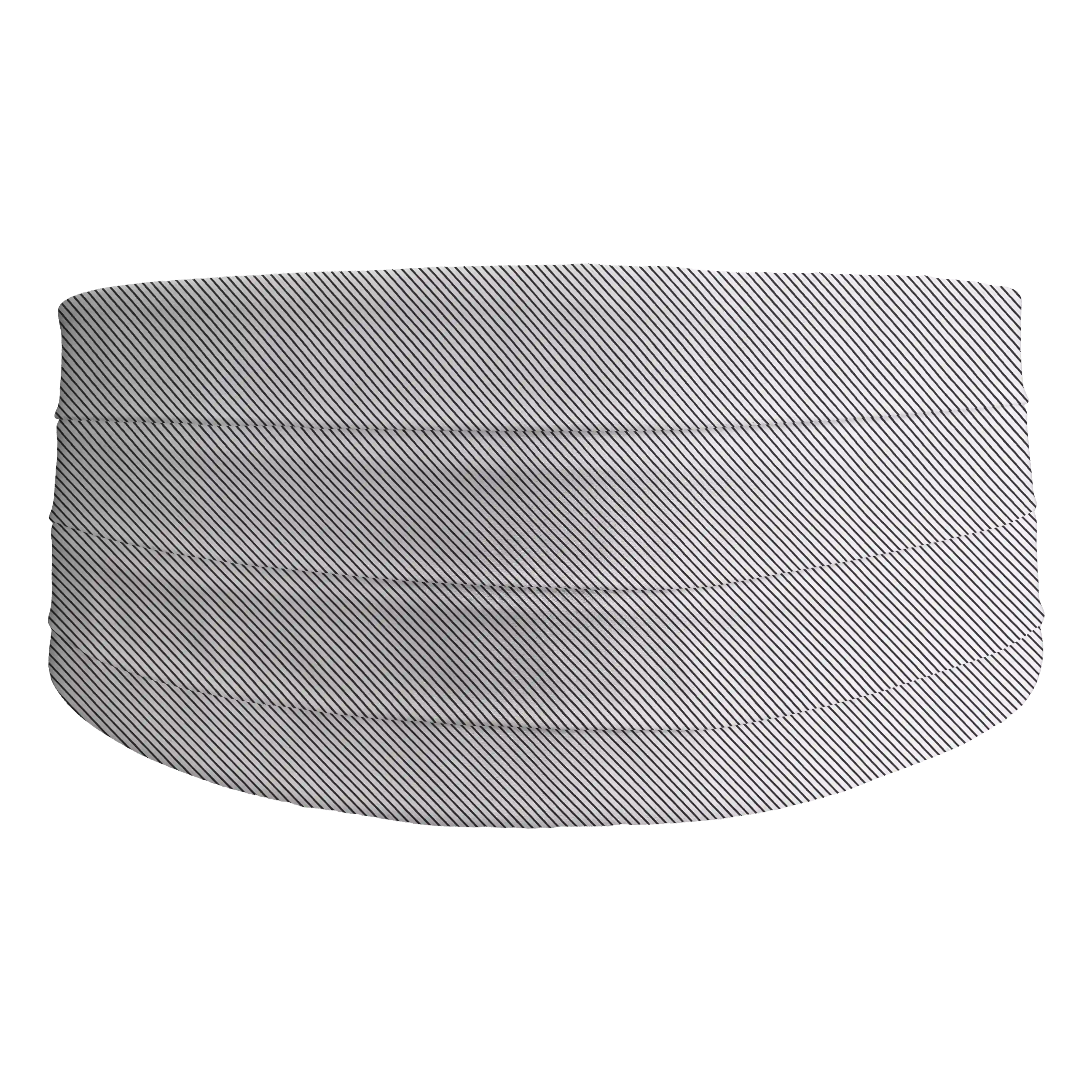 [CB-XS-09-0955] Kummerbund aus Seide, Stoff: gerippt in hellgrau-schwarz (0955) (XS)