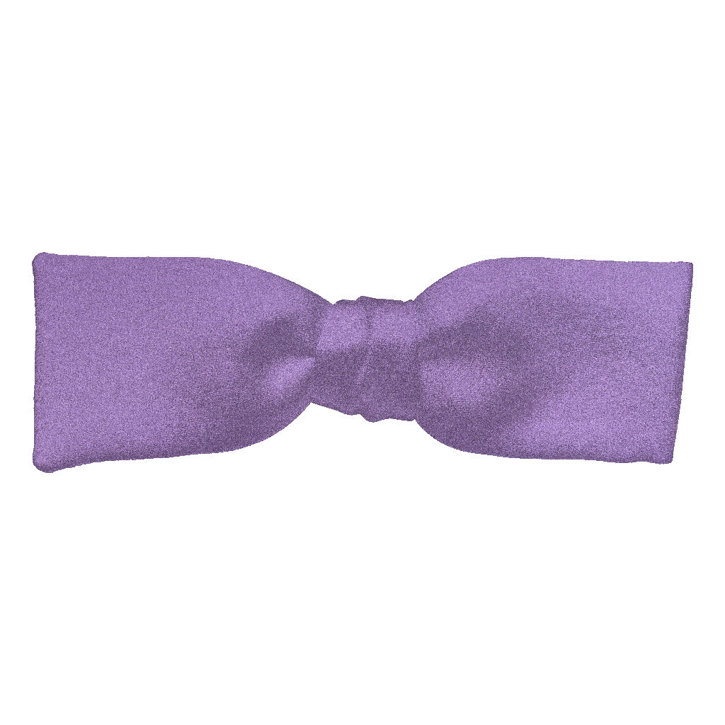 [BT-S-35-E-04-0475] Schleife aus Seide, Form: gerade, Höhe: 35, Stoff: einfarbig fliederfarben (0475) (EASY: vorgebunden mit verstellbarer Größe)