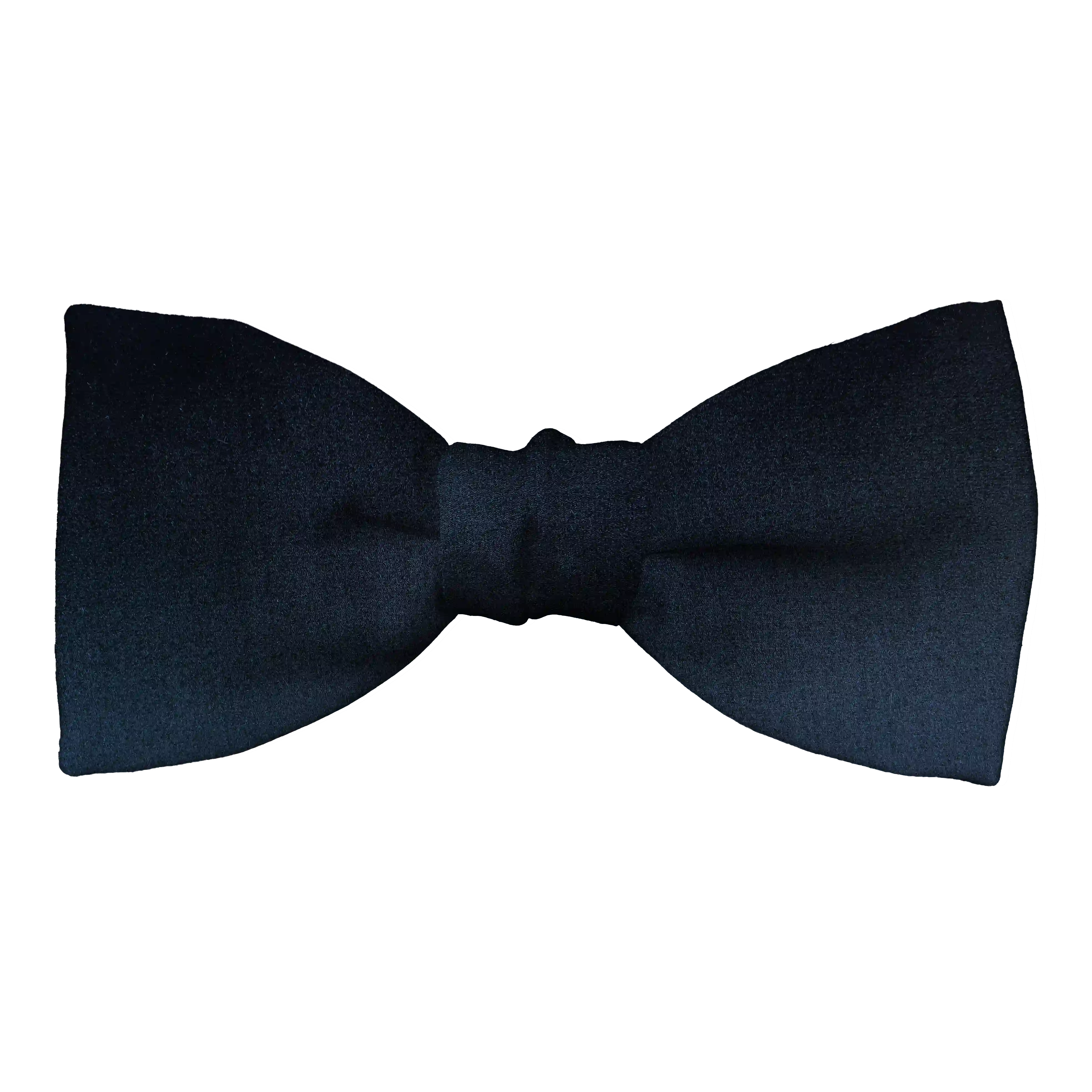 [BT-S-50-E-04-0439] Schleife aus Seide, Form: gerade, Höhe: 50 mm, Stoff: einfarbig dunkelblau (0439) (EASY: vorgebunden mit verstellbarer Größe)