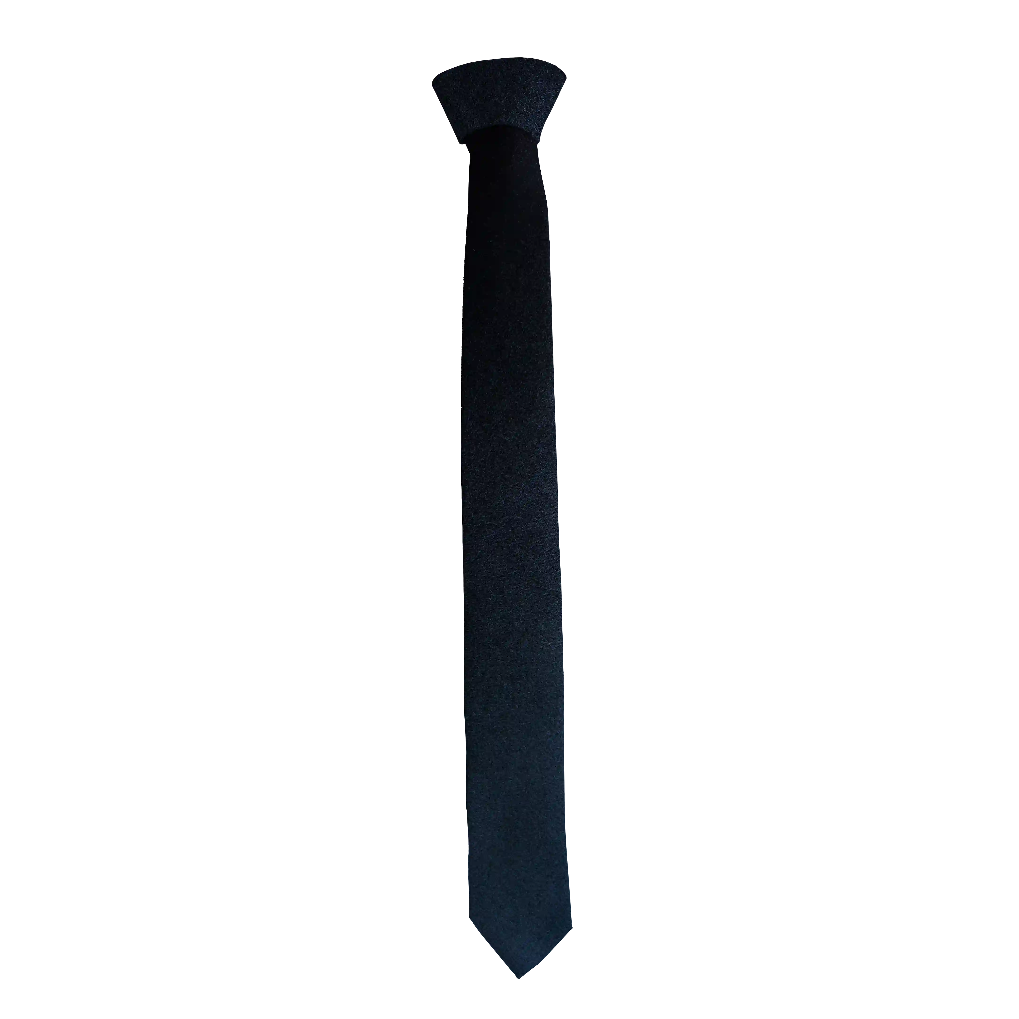 [T-55-M-04-0439] Krawatte aus Seide, Breite: 55 mm, Stoff: einfarbig dunkelblau (0439) (Standardlänge (150 cm))