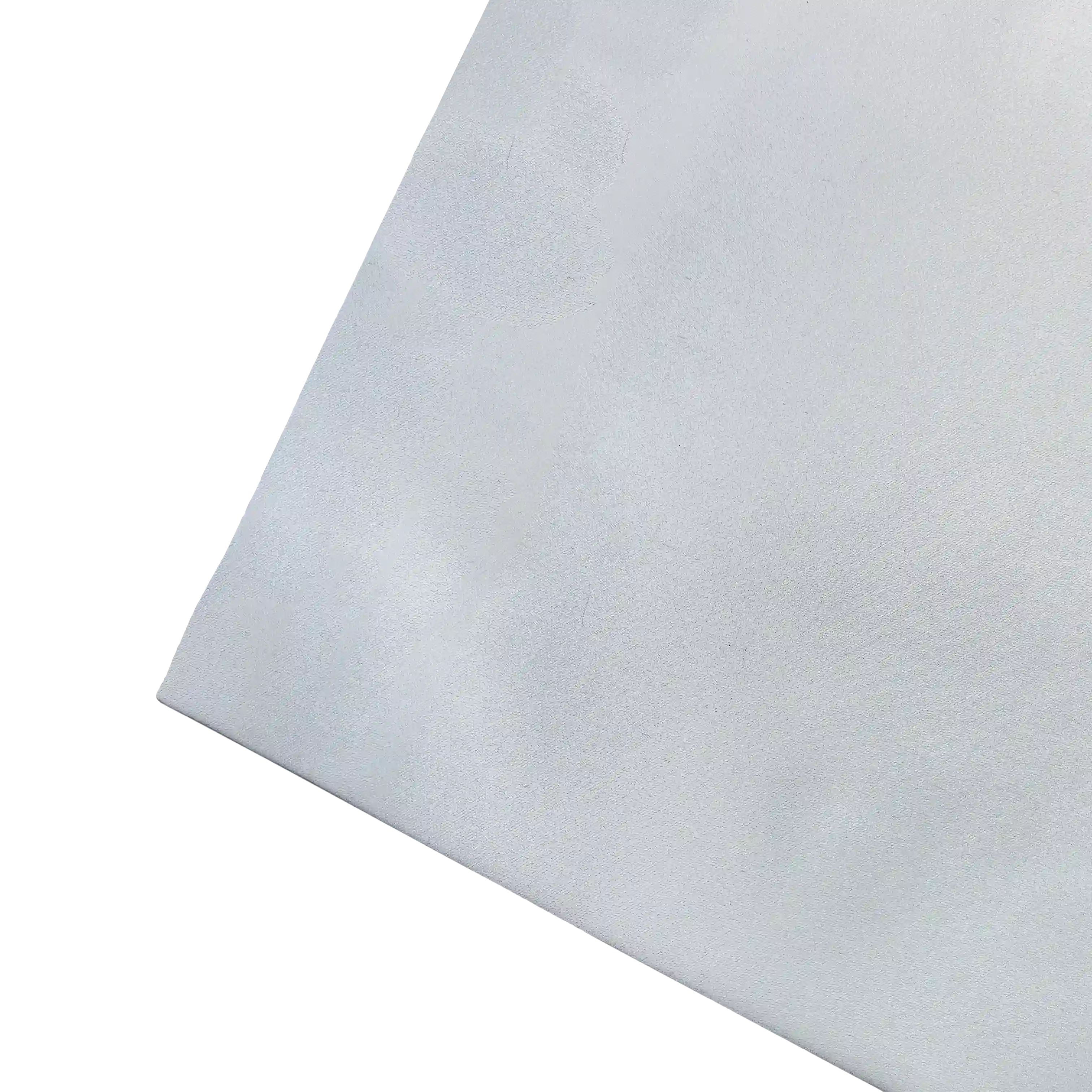 [PS-S300-04-0453] pocket square from silk, 12 x 12 inch, fabric: unicoloured silver (0453)
