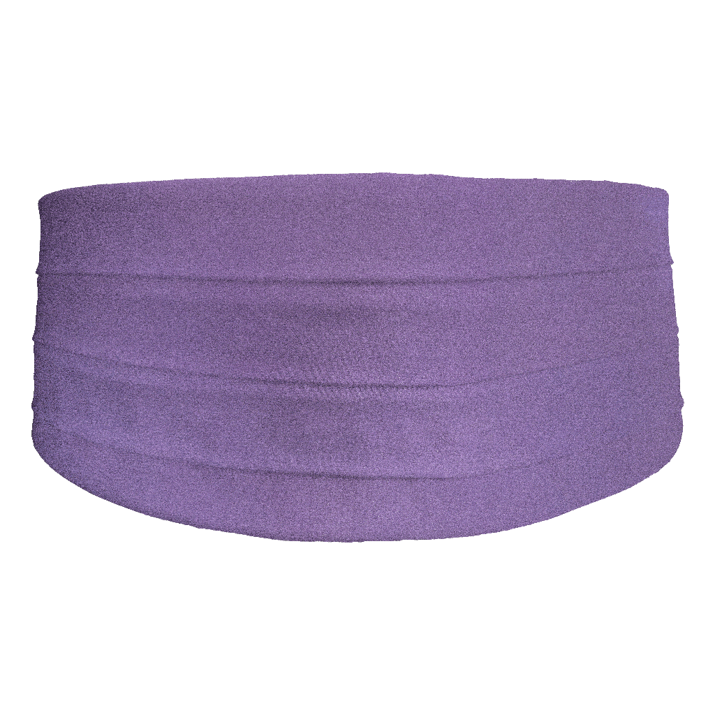 [CB-S-04-0475] Kummerbund aus Seide, Stoff: einfarbig fliederfarben (0475) (48)