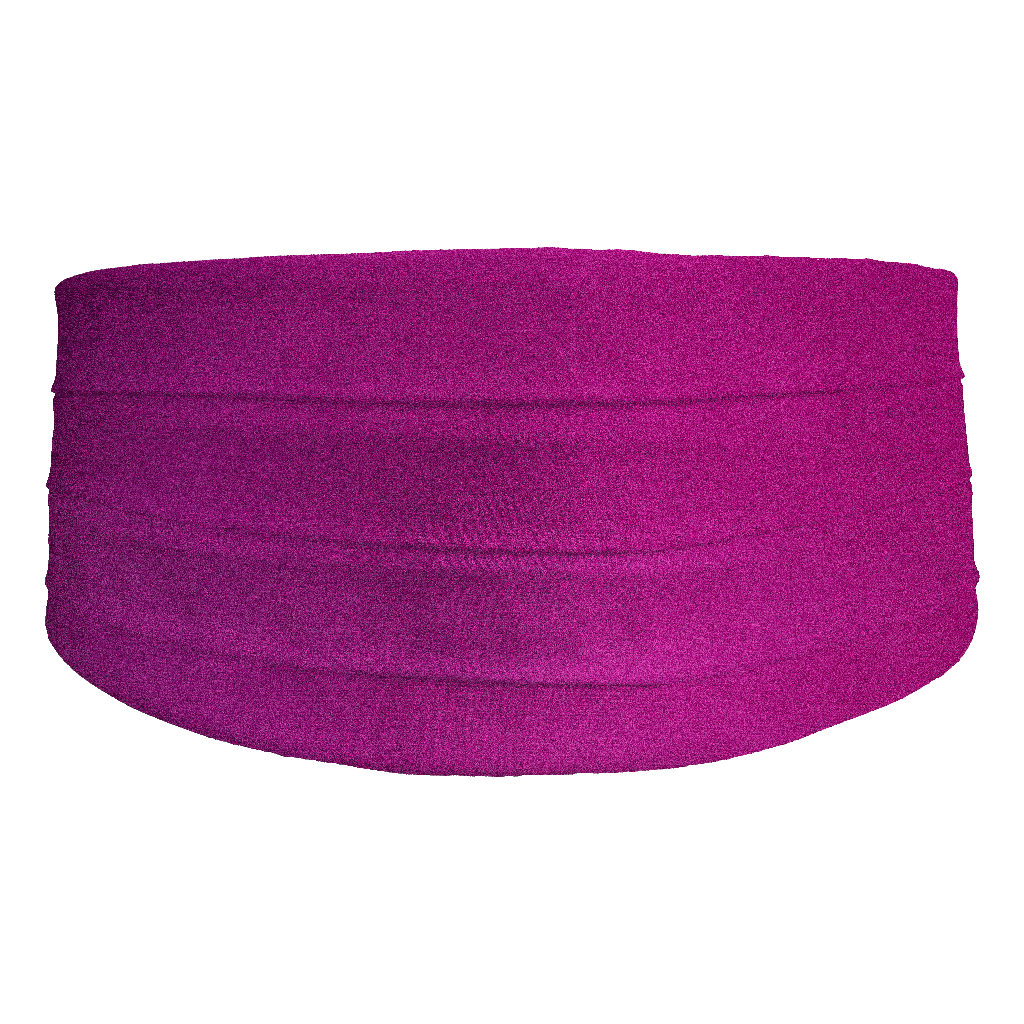 [CB-S-04-0443] Kummerbund aus Seide, Stoff: einfarbig magenta (0443) (48)