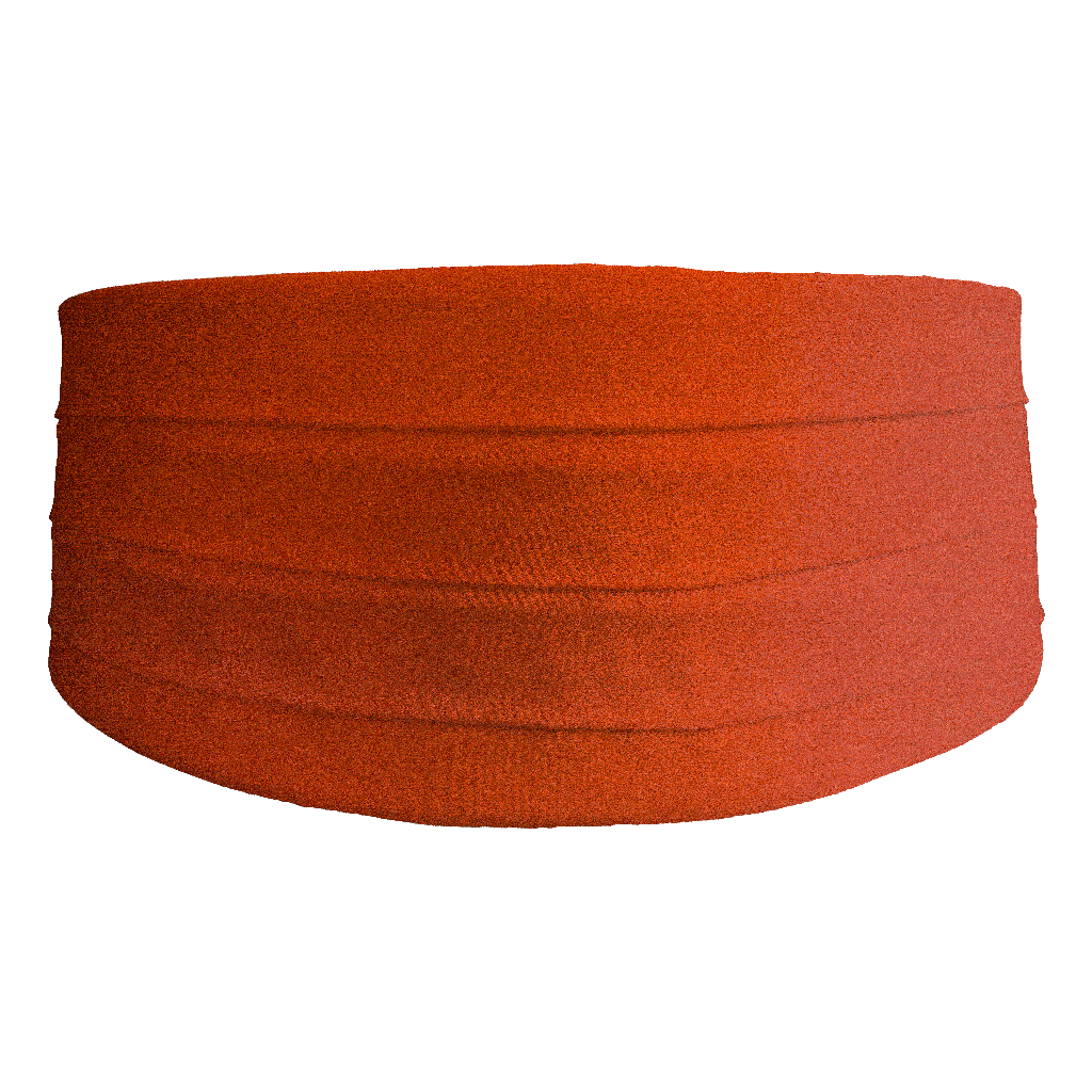 [CB-S-04-0428] Kummerbund aus Seide, Stoff: einfarbig orange (0428) (48)