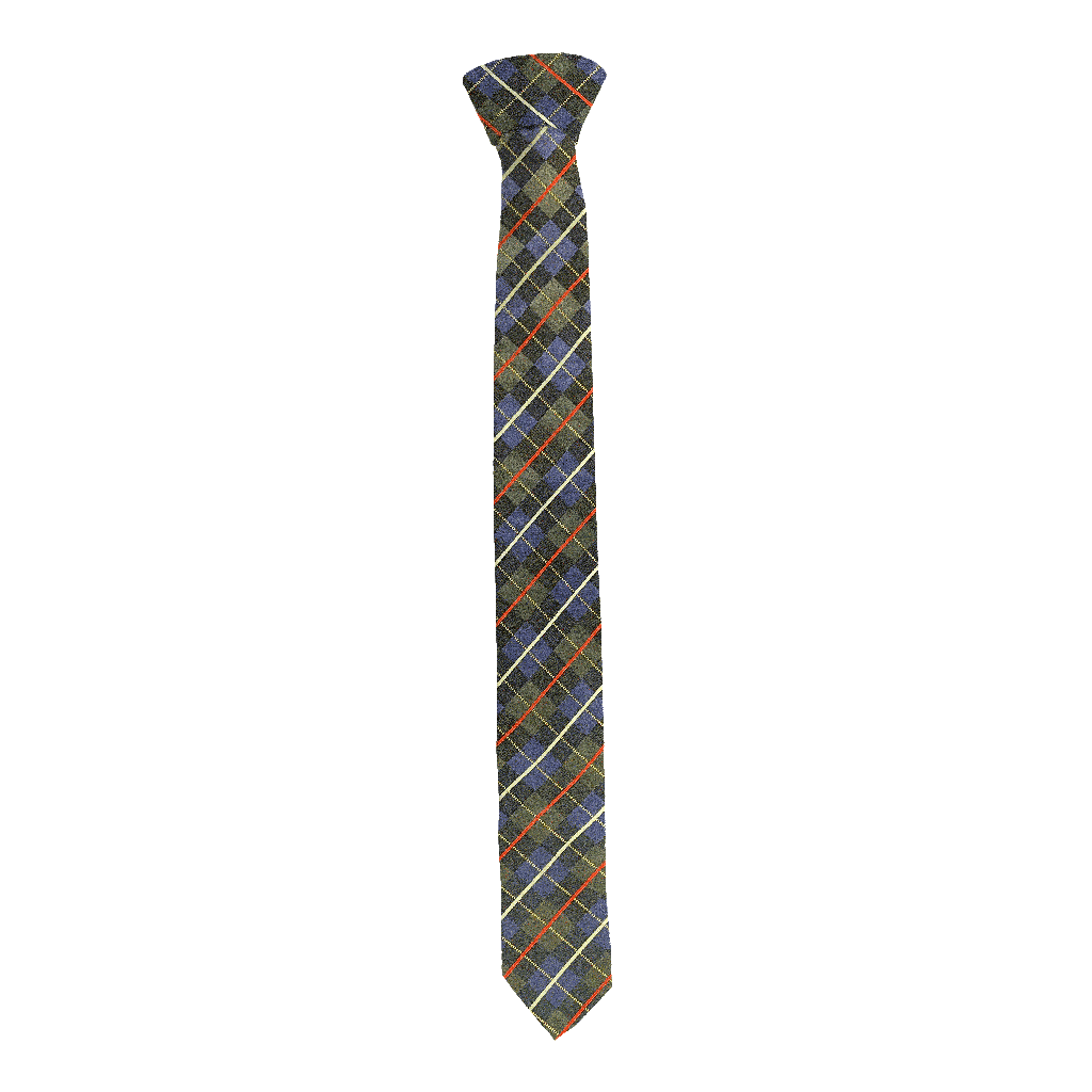 [T-55-M-70-7287] Krawatte aus Seide, Breite: 55, Stoff: geometrisch gemustert in grau und königsblau (7287) (Standardlänge (150))