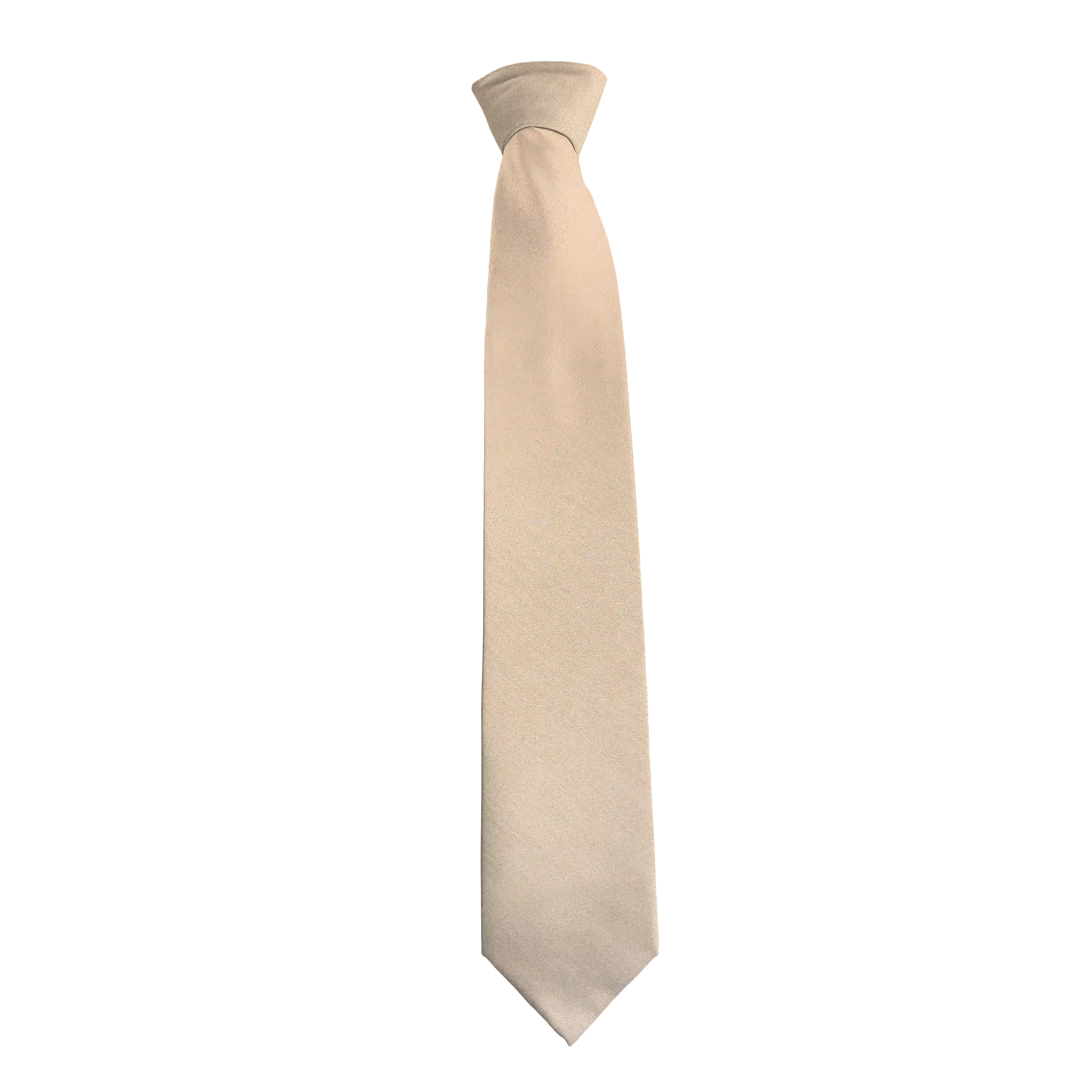 Krawatte aus Seide, Breite: 85 mm, Stoff: einfarbig pastelcrème (0420)