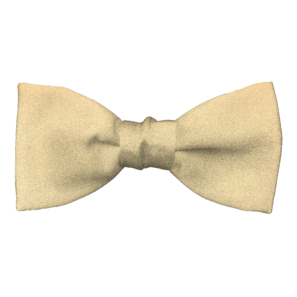 [BT-S-50-E-04-0421] Schleife aus Seide, Form: gerade, Höhe: 50, Stoff: einfarbig beige (0421) (EASY: vorgebunden mit verstellbarer Größe)