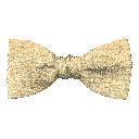 Schleife aus Seide, Form: gerade, Höhe: 50, Stoff: einfarbig beige (0421)