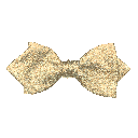 Schleife aus Seide, Form: spitz, Höhe: 60, Stoff: einfarbig beige (0421)