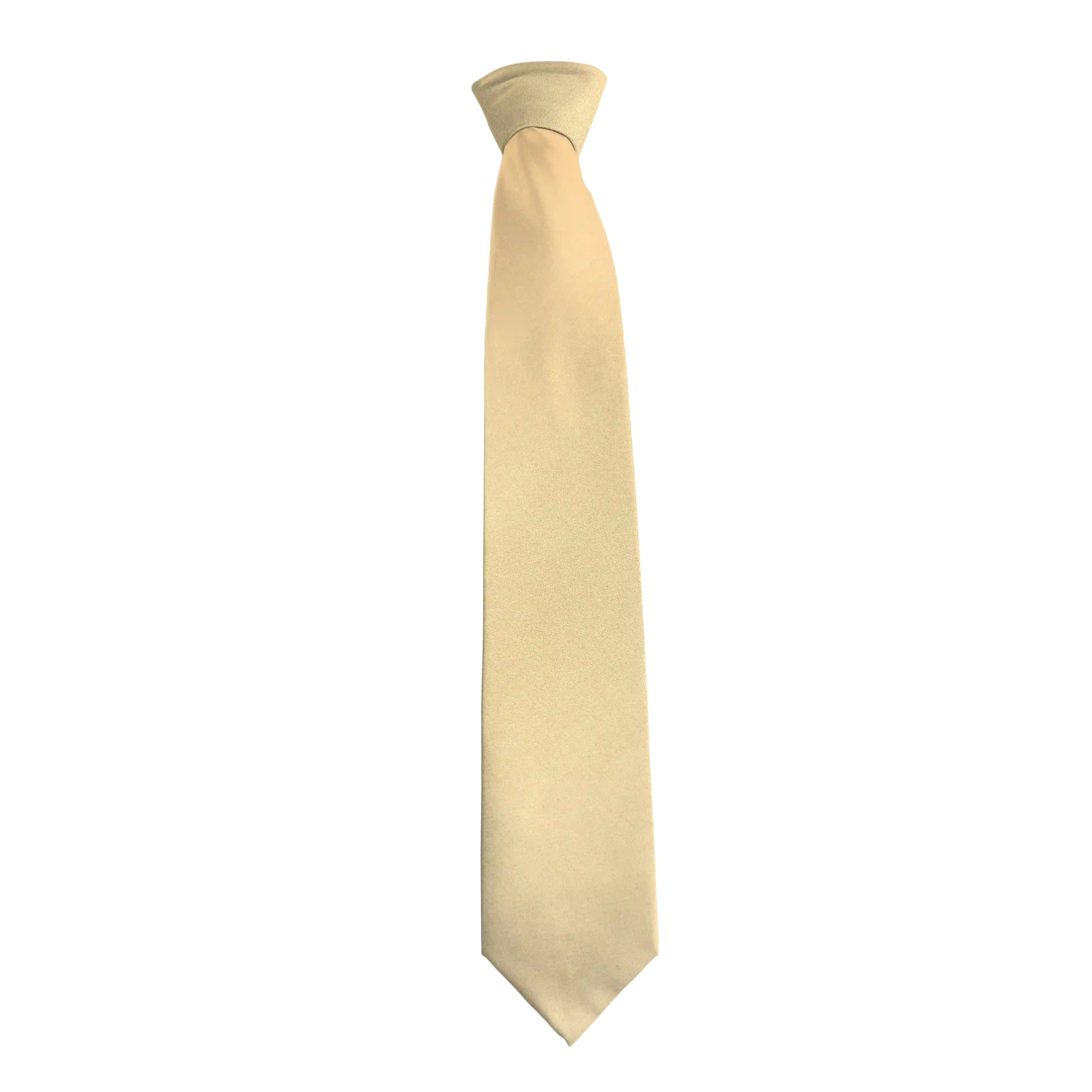 [T-85-M-04-0421] tie from silk, width: 85 mm, fabric: unicoloured beige (0421) (standard length (59 inch))