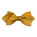 Schleife aus Seide, Form: spitz, Höhe: 60, Stoff: einfarbig goldgelb (0425)