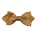 Schleife aus Seide, Form: spitz, Höhe: 60, Stoff: einfarbig ocker (0426)