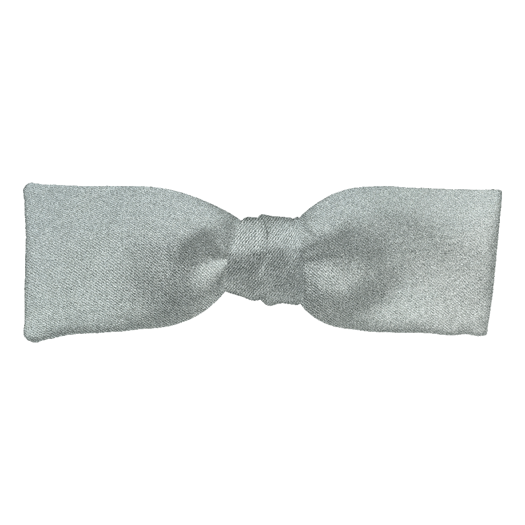 [BT-S-35-E-04-0431] Schleife aus Seide, Form: gerade, Höhe: 35, Stoff: einfarbig hellblau (0431) (EASY: vorgebunden mit verstellbarer Größe)