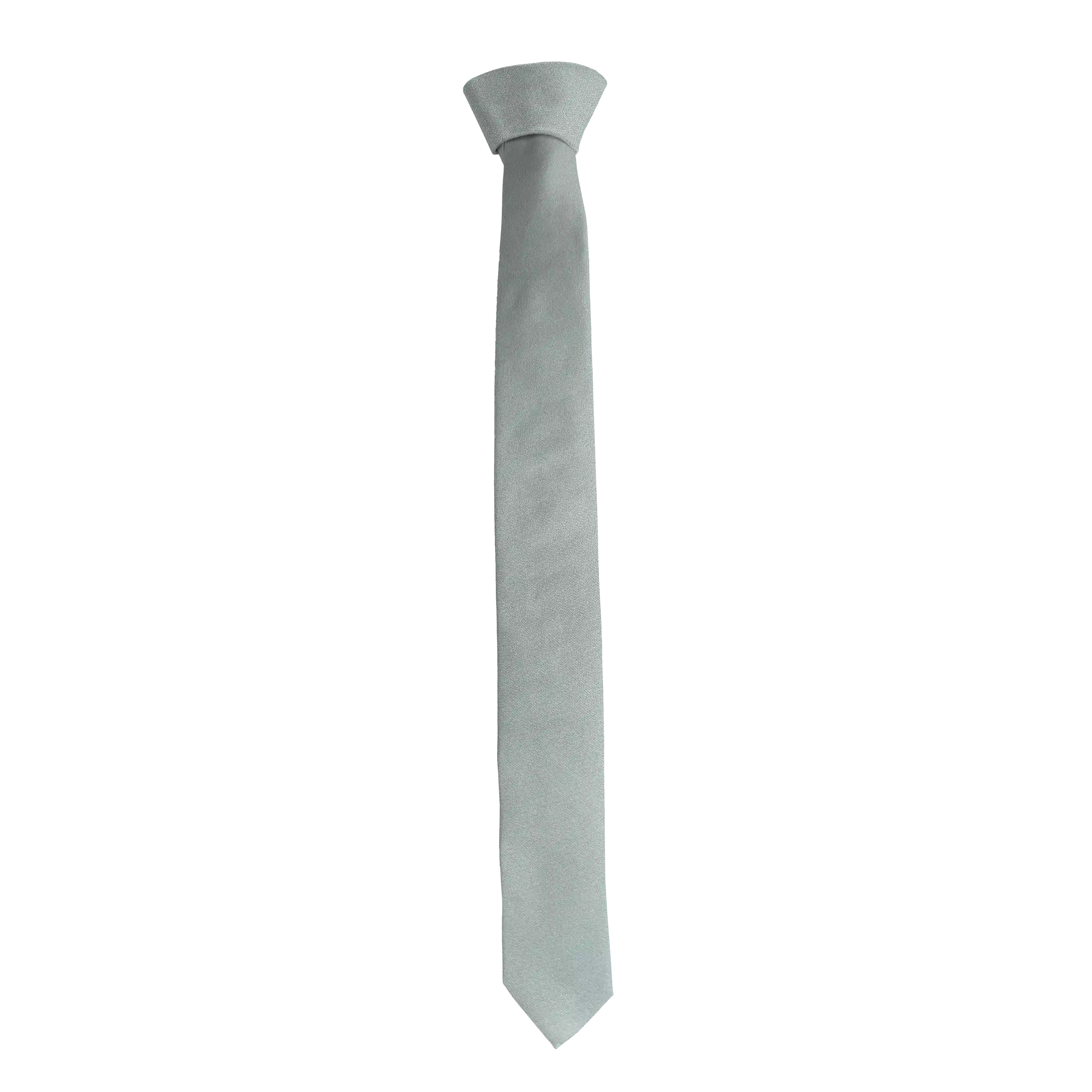 Krawatte aus Seide, Breite: 55 mm, Stoff: einfarbig hellblau (0431)
