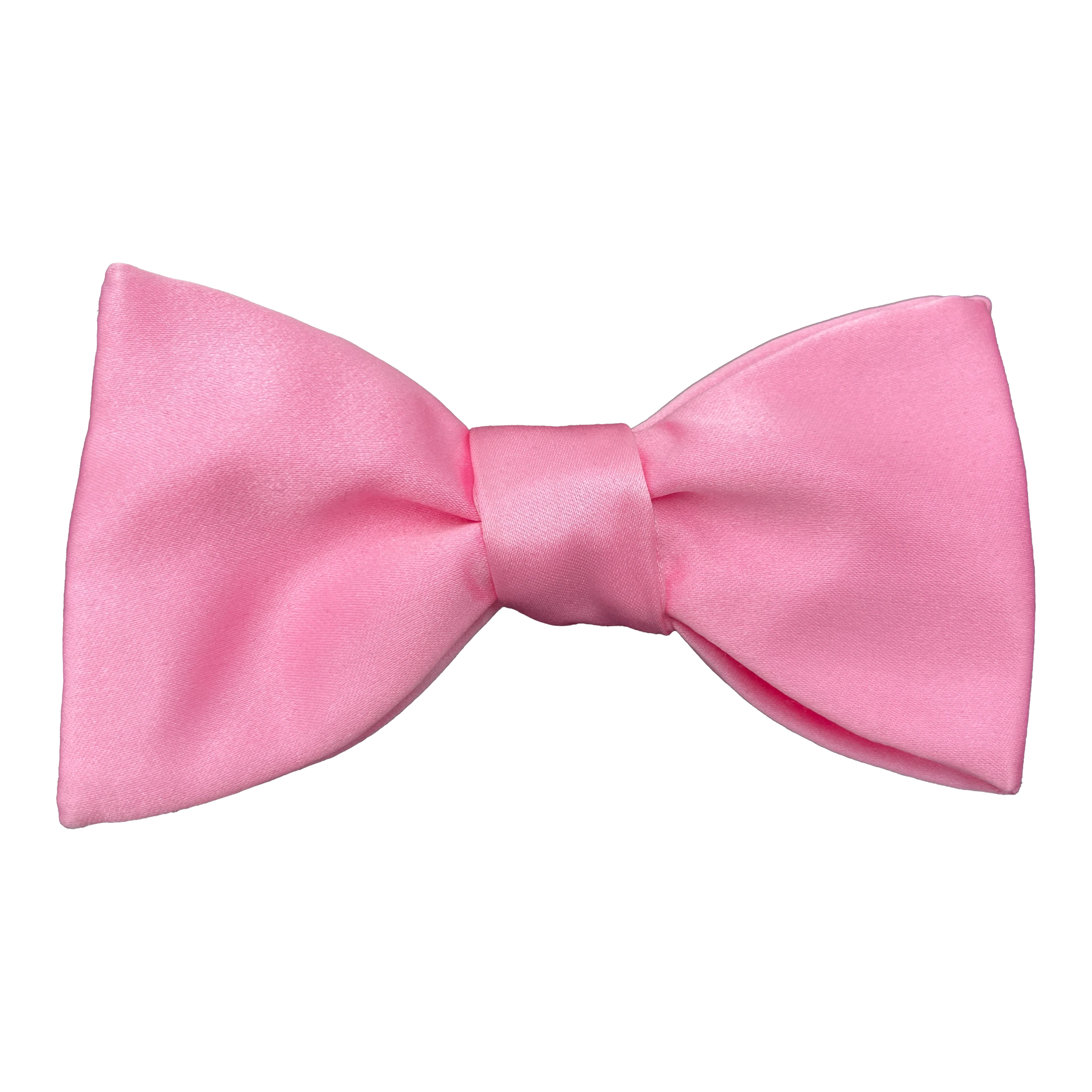 Schleife aus Seide, Form: gerade, Höhe: 65, Stoff: einfarbig rosa (0442)