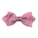 Schleife aus Seide, Form: spitz, Höhe: 60, Stoff: einfarbig rosa (0442)
